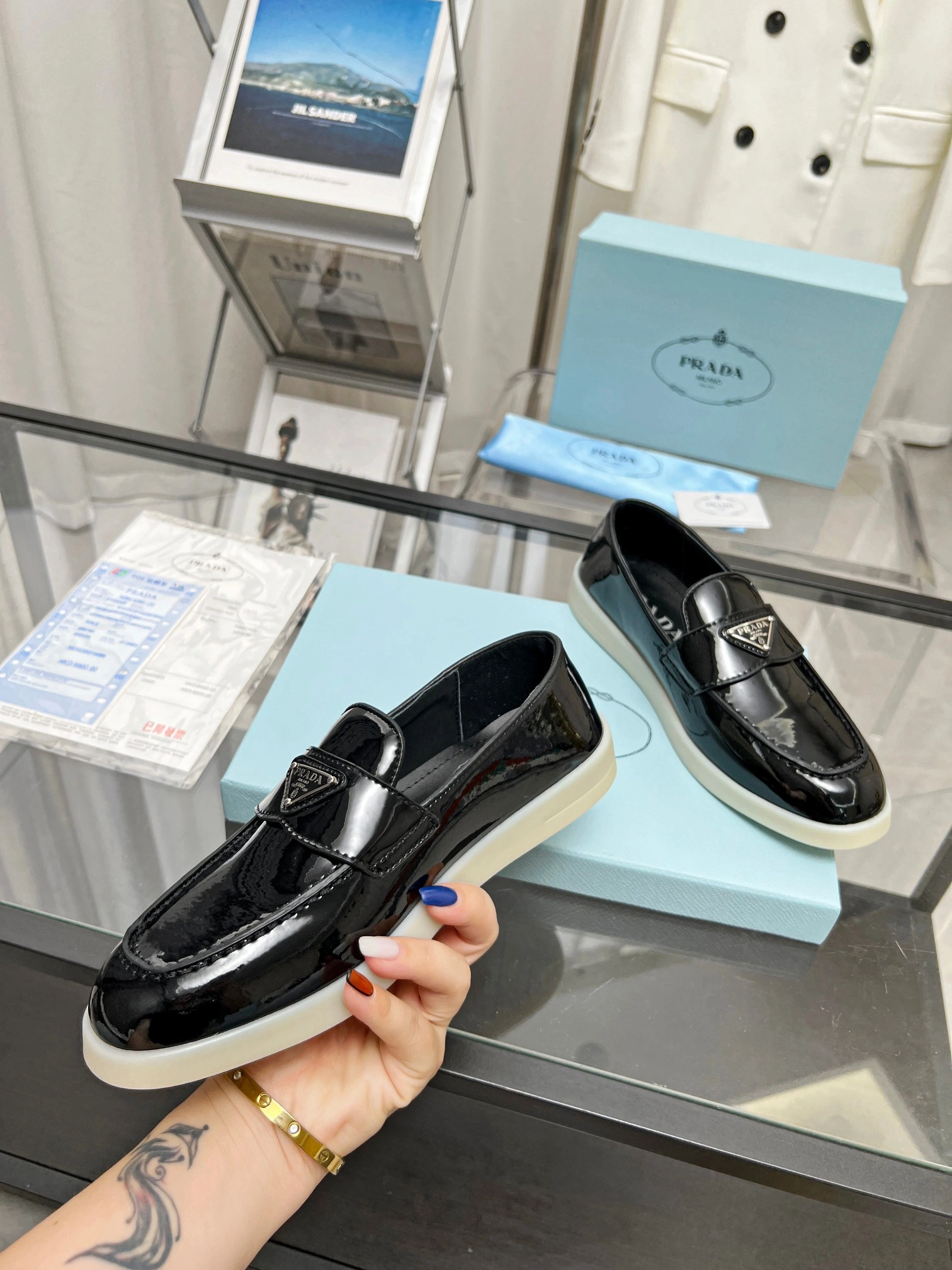 Sustainable P*rada Top Loafer CL 23030831- 6379