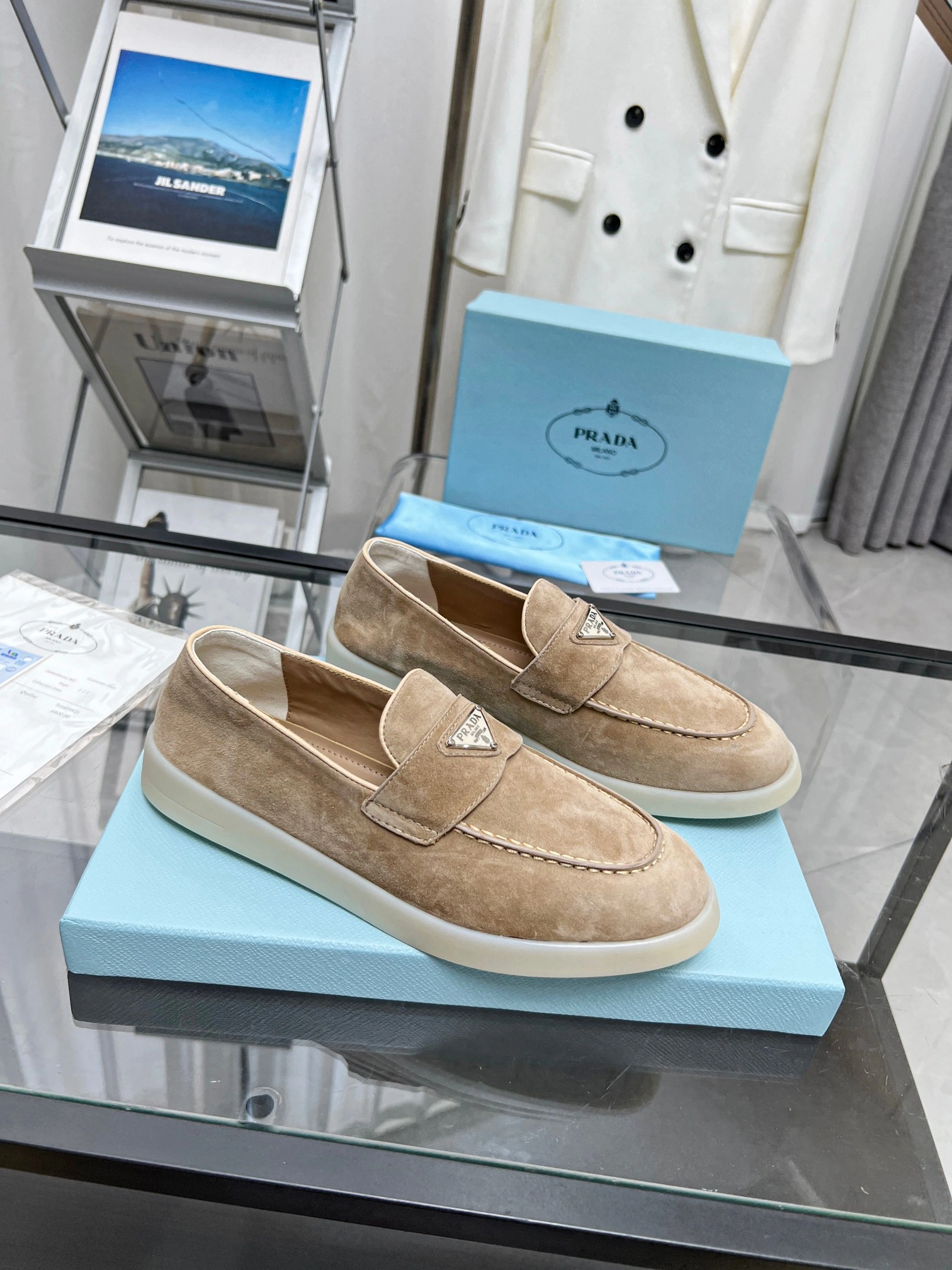 P*rada Top Loafer Low CL 20230831- Thermal 6391
