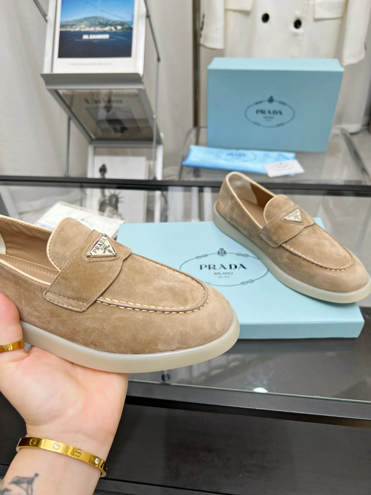 P*rada Top Loafer Low CL 20230831- Thermal 6391