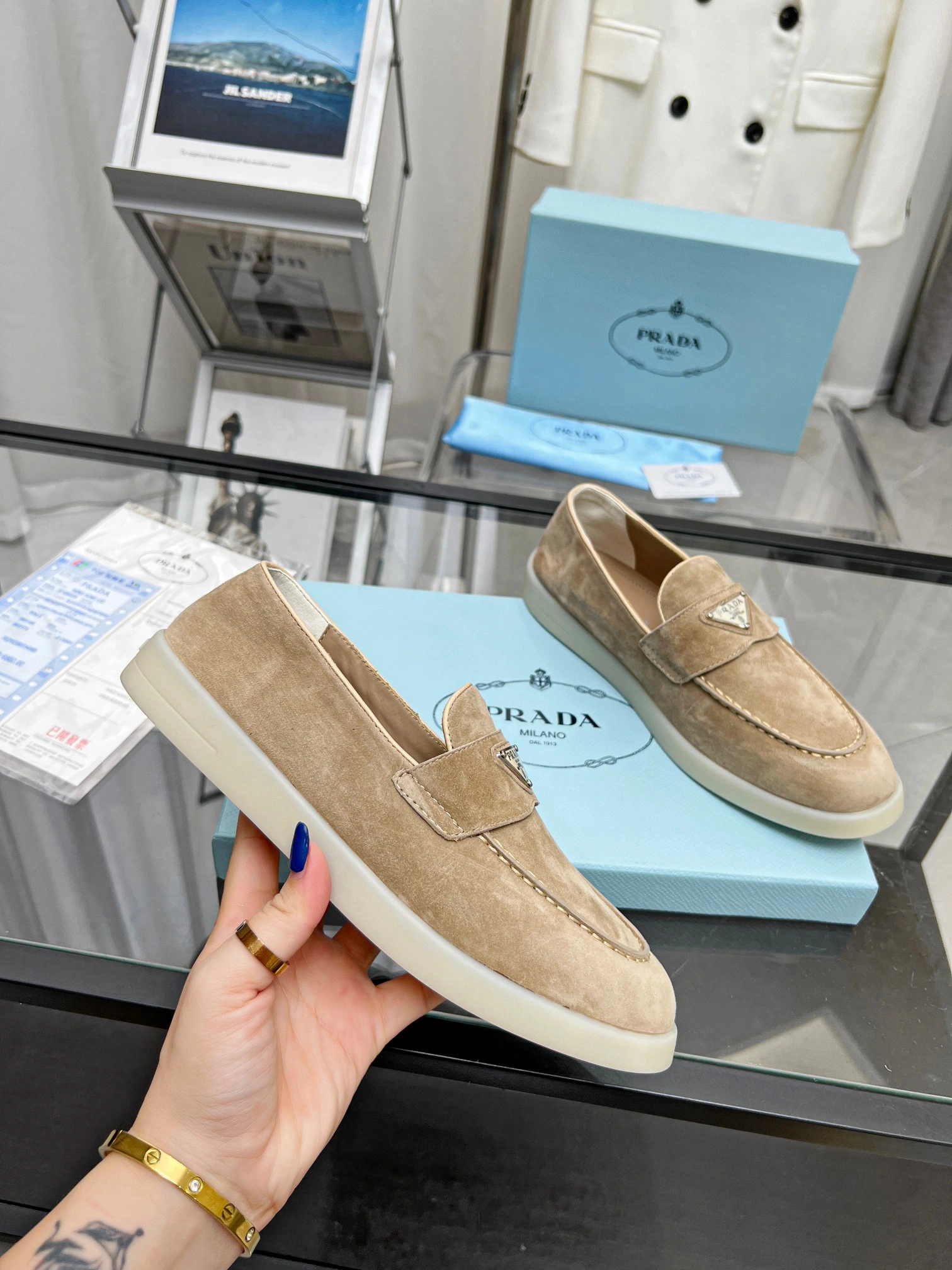 P*rada Top Loafer Low CL 20230831- Thermal 6391
