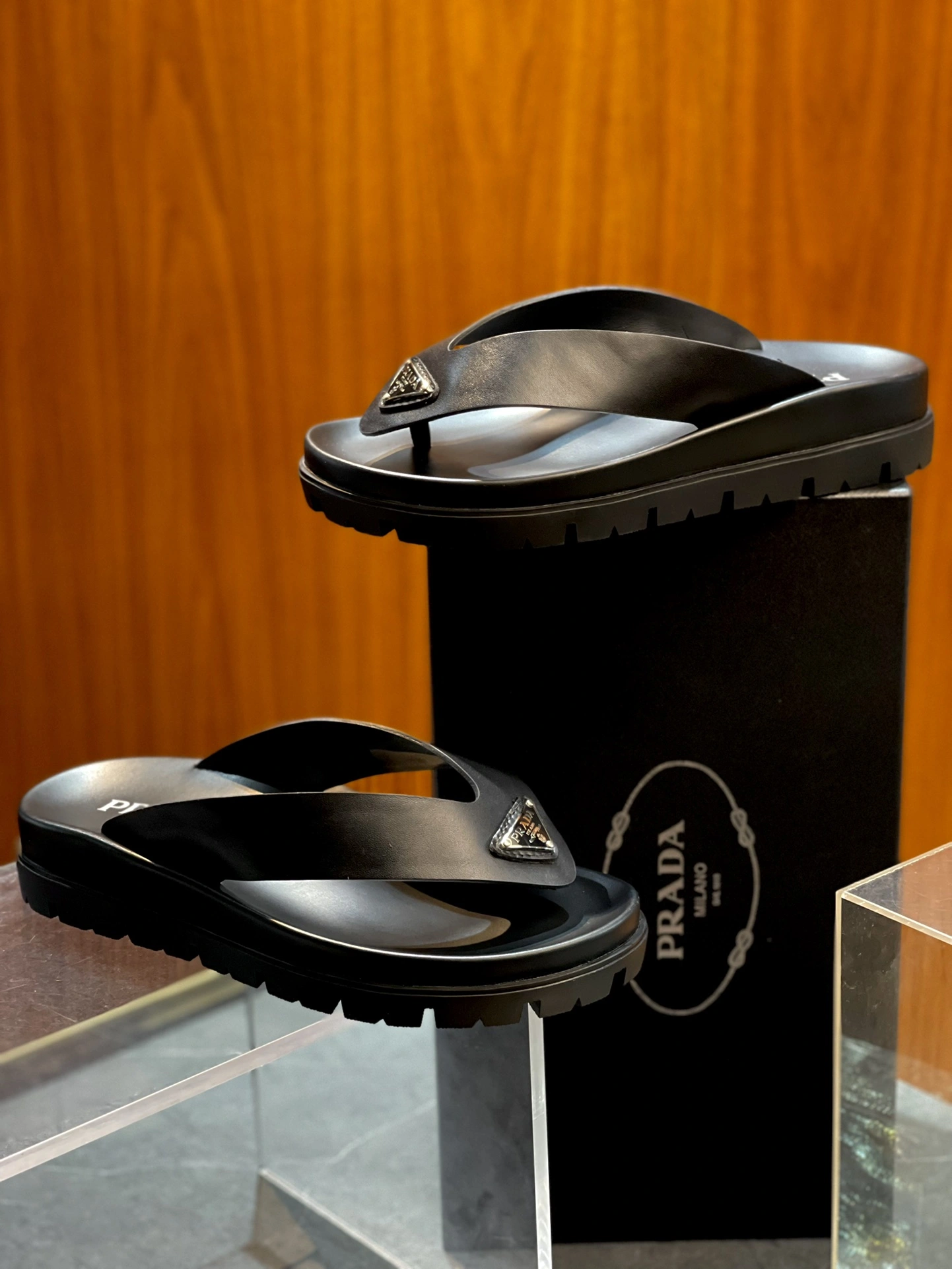 Upgraded P*rada Top Sandals&Slippers 20240814- 6350