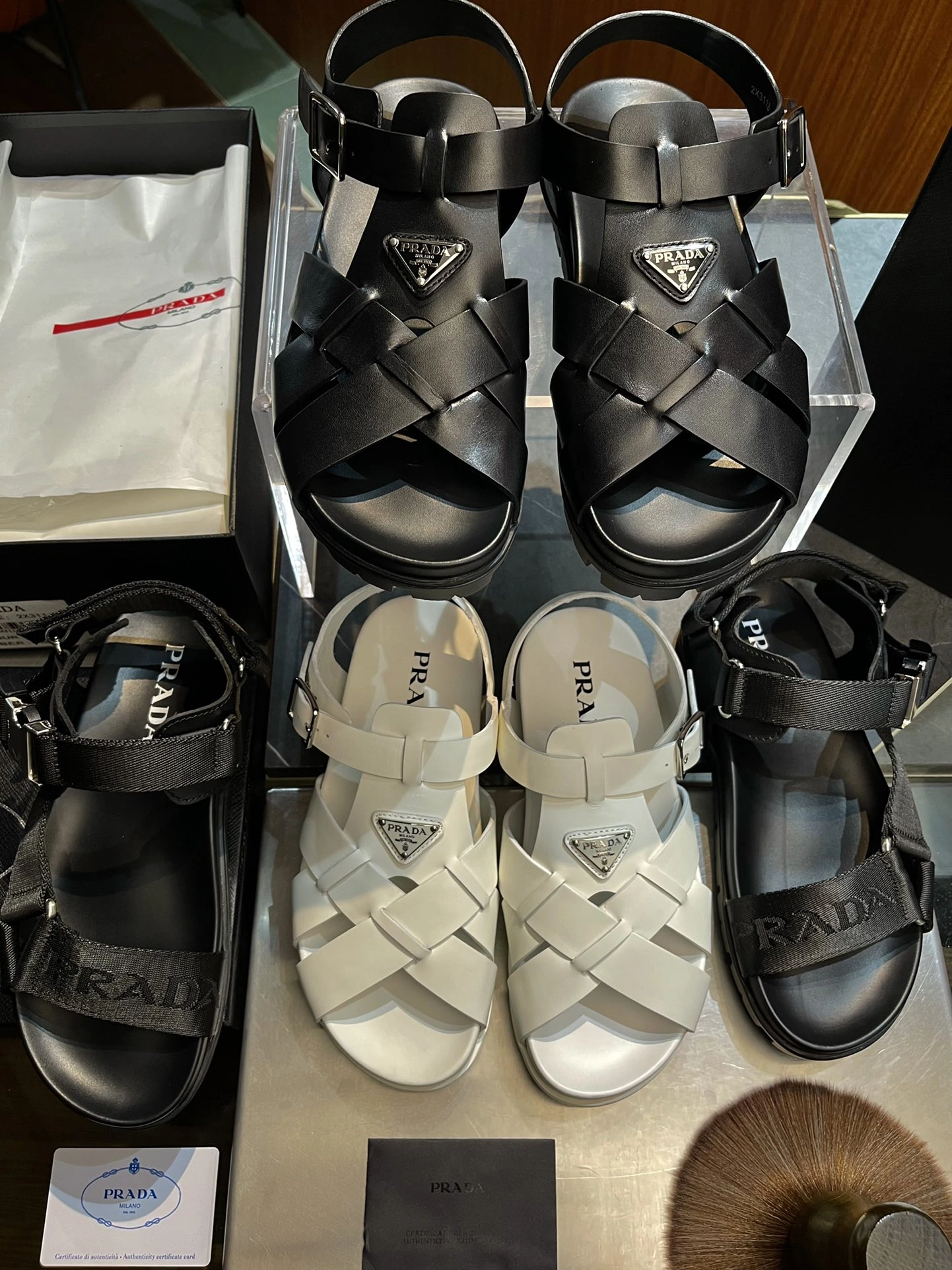 Comfortable P*rada Top Sandals&Slippers RR 20240814- 6354