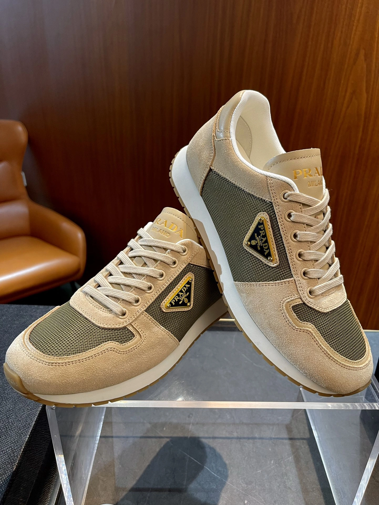 P*rada Top Sneaker Low RR 20240813- WeatherProof 6356