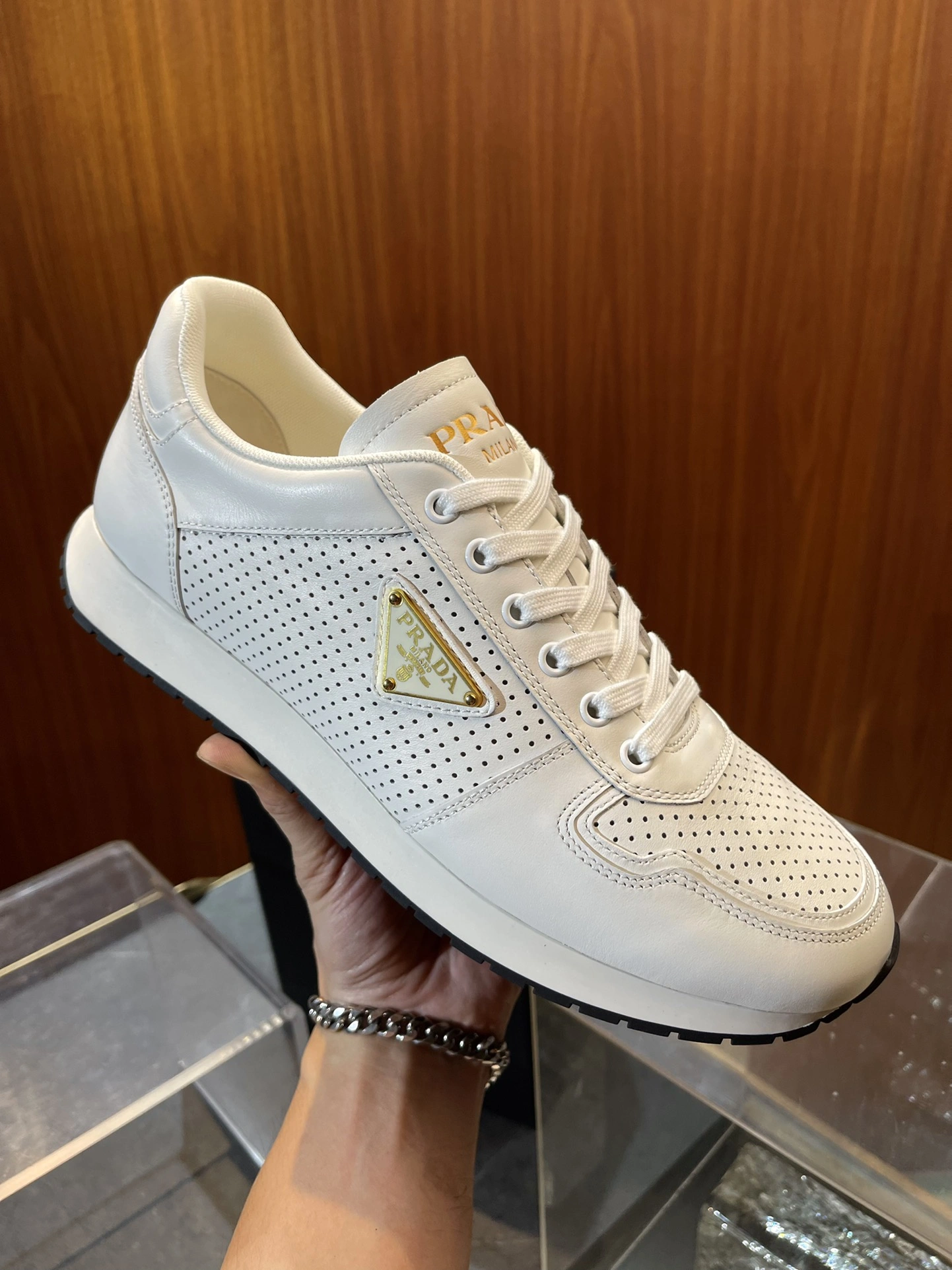 P*rada Top Sneaker Low RR 20240813- WeatherProof 6356