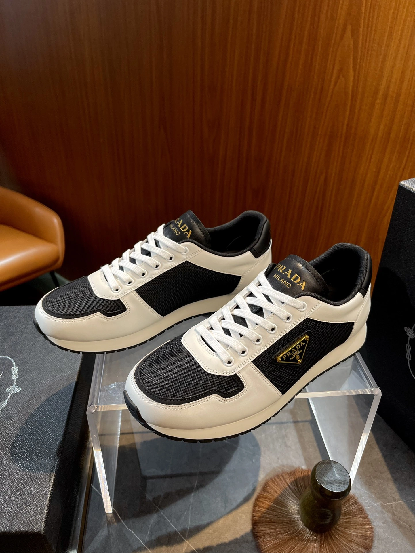 P*rada Top Sneaker Low RR 20240813- WeatherProof 6356