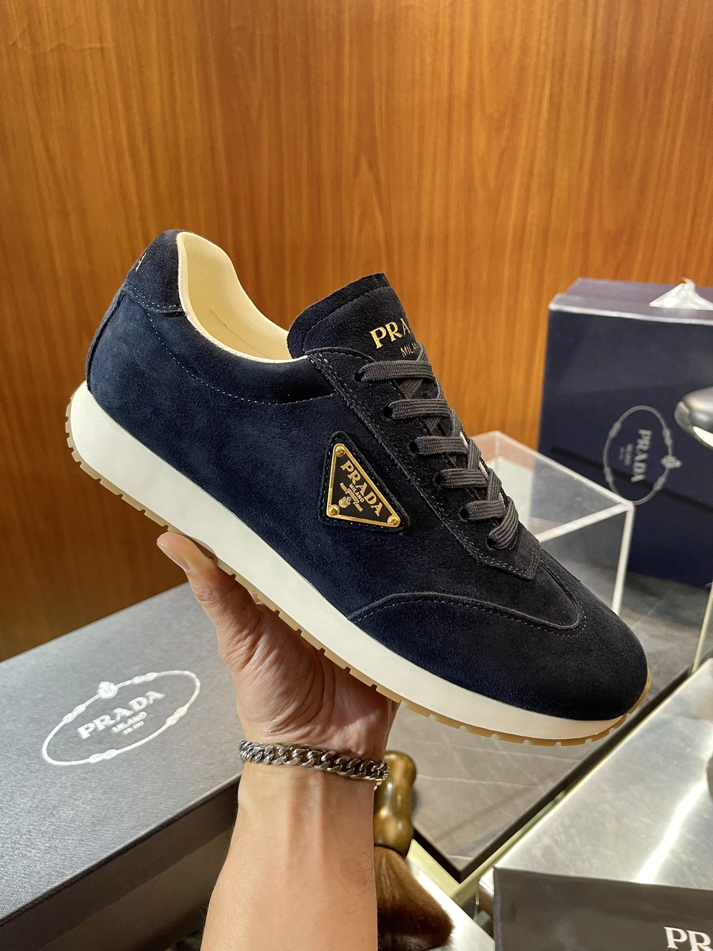 TravelReady P*rada Top Sneaker Low RR 20240815- 6351