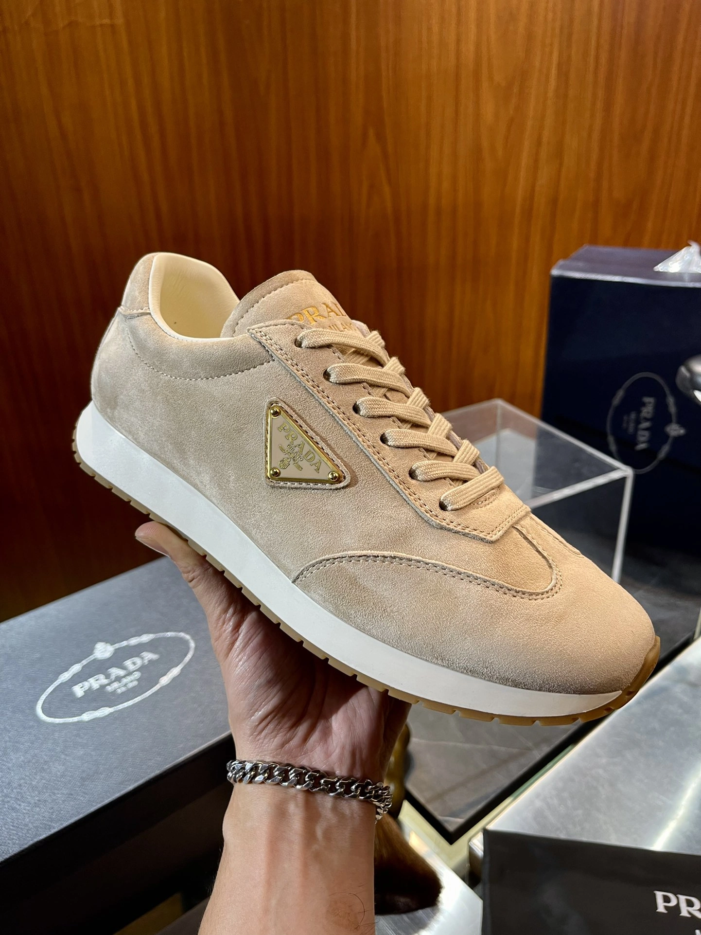 TravelReady P*rada Top Sneaker Low RR 20240815- 6351