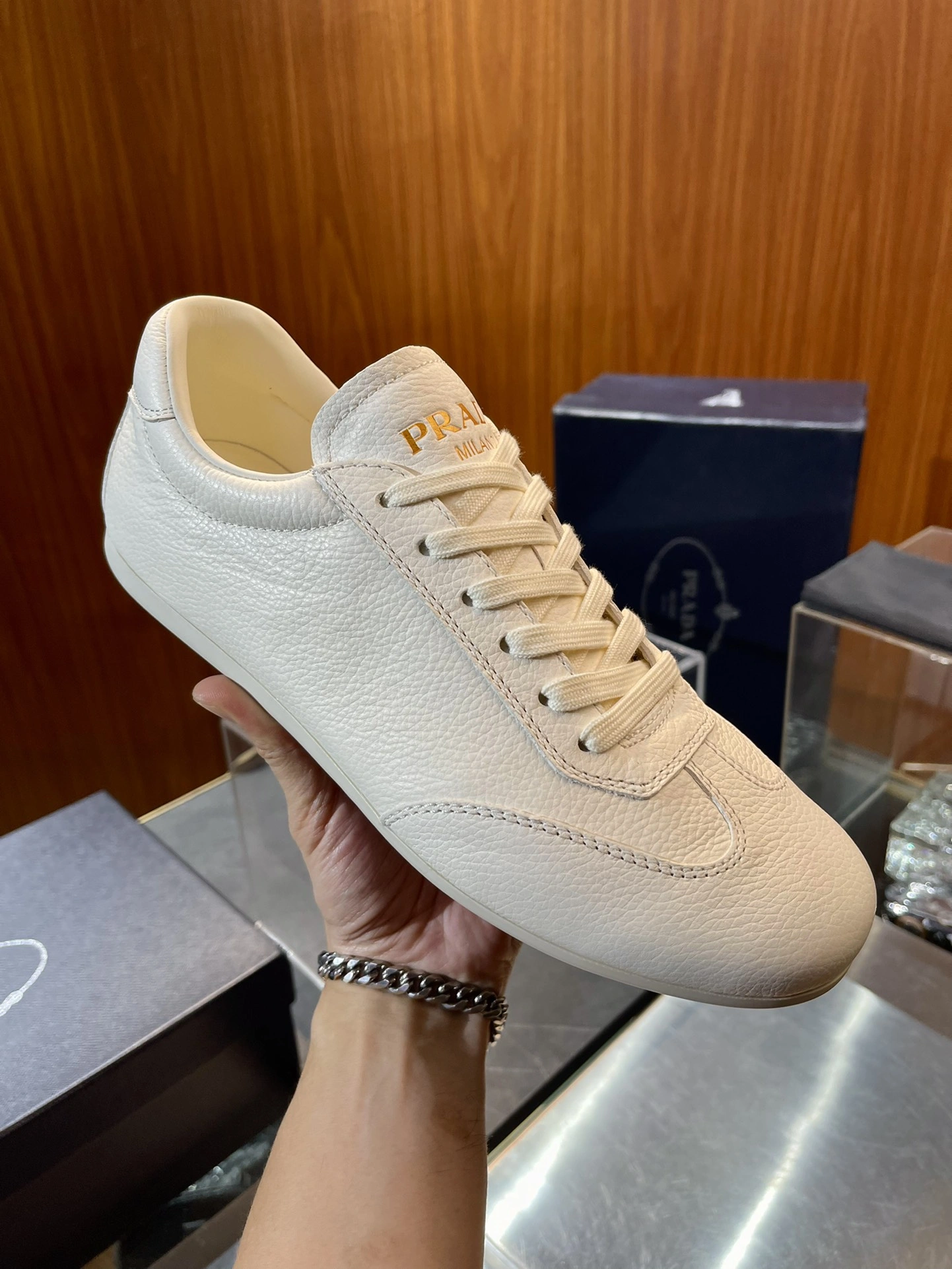 P*rada Top Sneaker Low RR 20240815- TimelessDesign 6348
