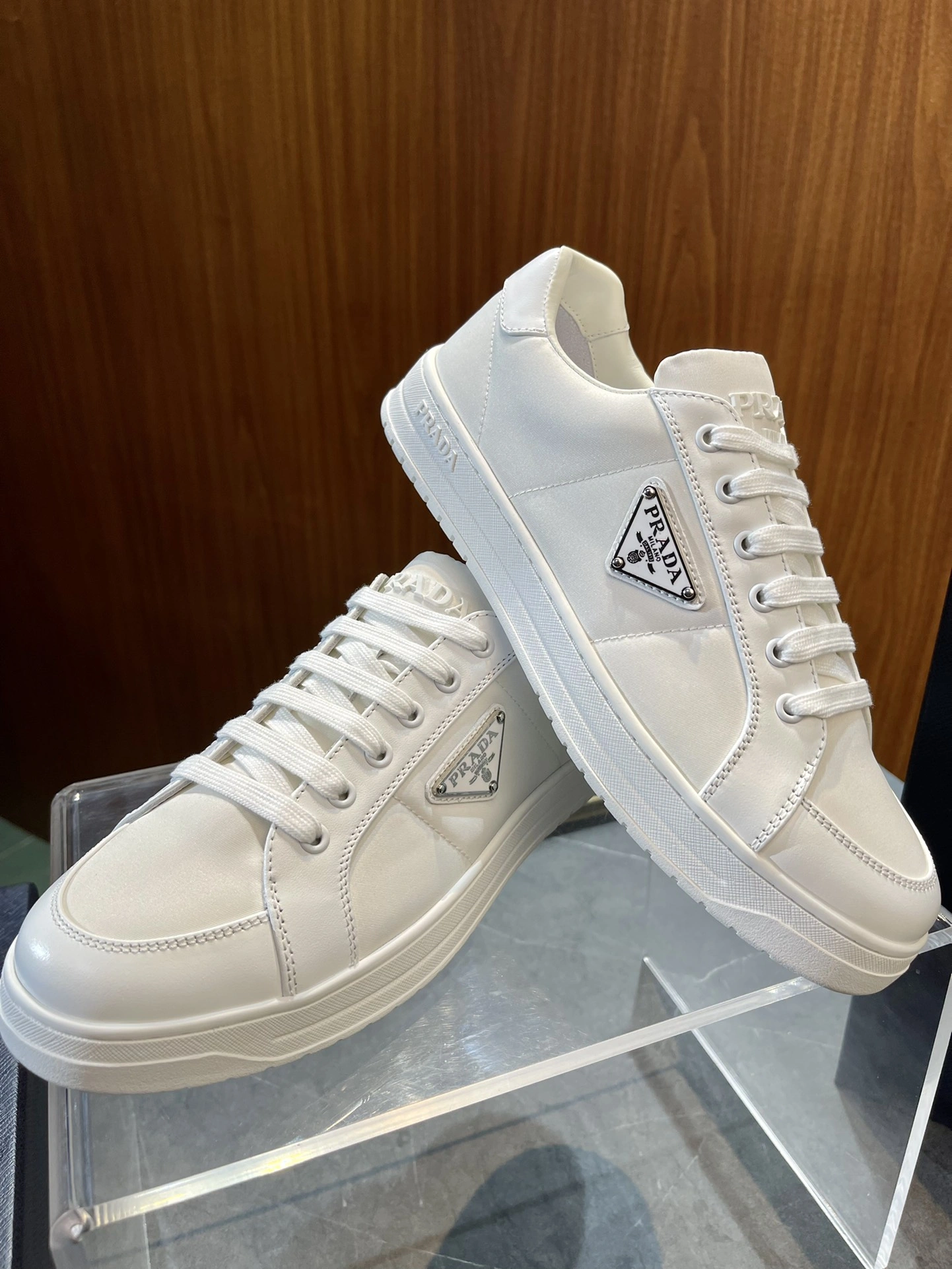 P*rada Top Sneaker Low RR 20240815- Breathable 6345