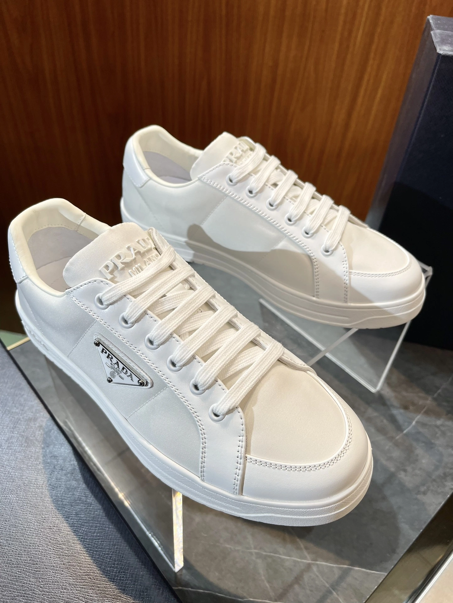 P*rada Top Sneaker Low RR 20240815- Breathable 6345
