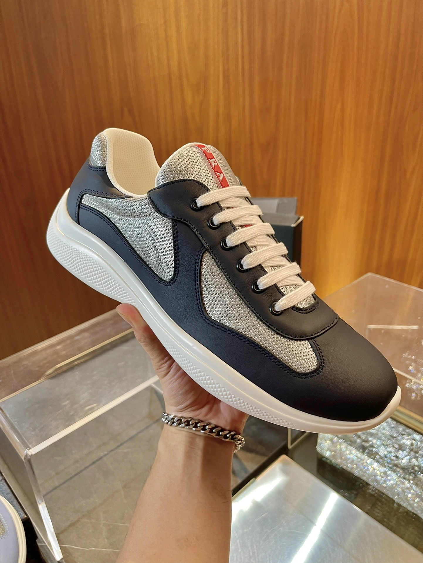 AllSeason P*rada Top Sneaker Low RR 20240815- 6347