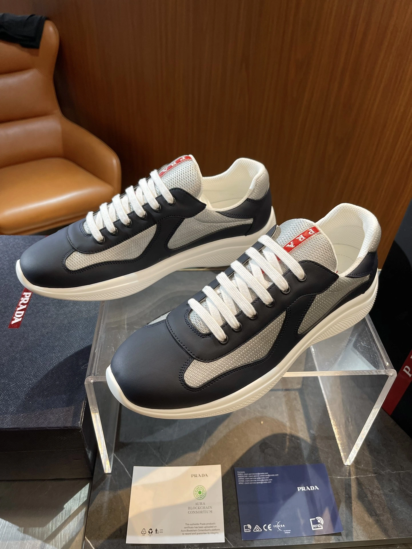 AllSeason P*rada Top Sneaker Low RR 20240815- 6347