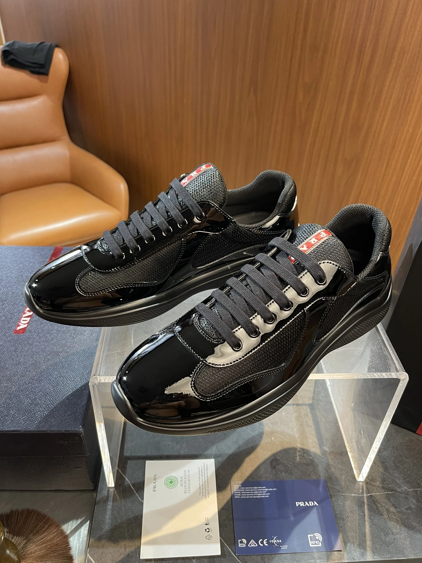 AllSeason P*rada Top Sneaker Low RR 20240815- 6347