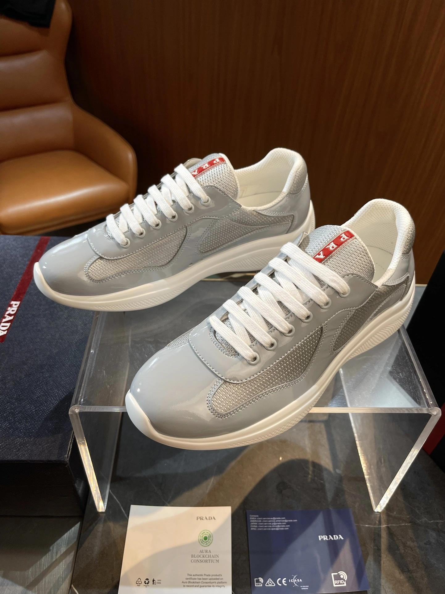 AllSeason P*rada Top Sneaker Low RR 20240815- 6347
