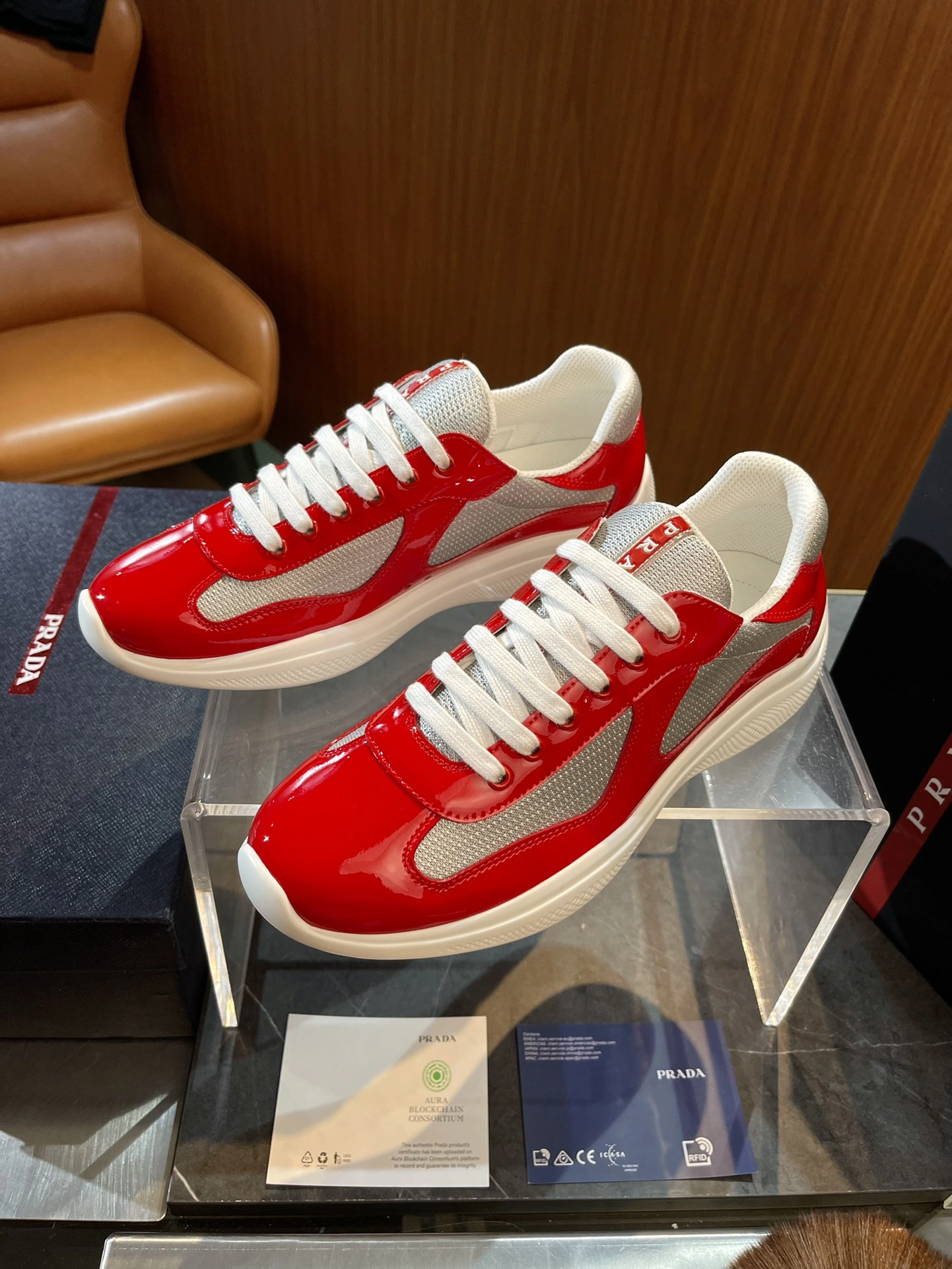 AllSeason P*rada Top Sneaker Low RR 20240815- 6347