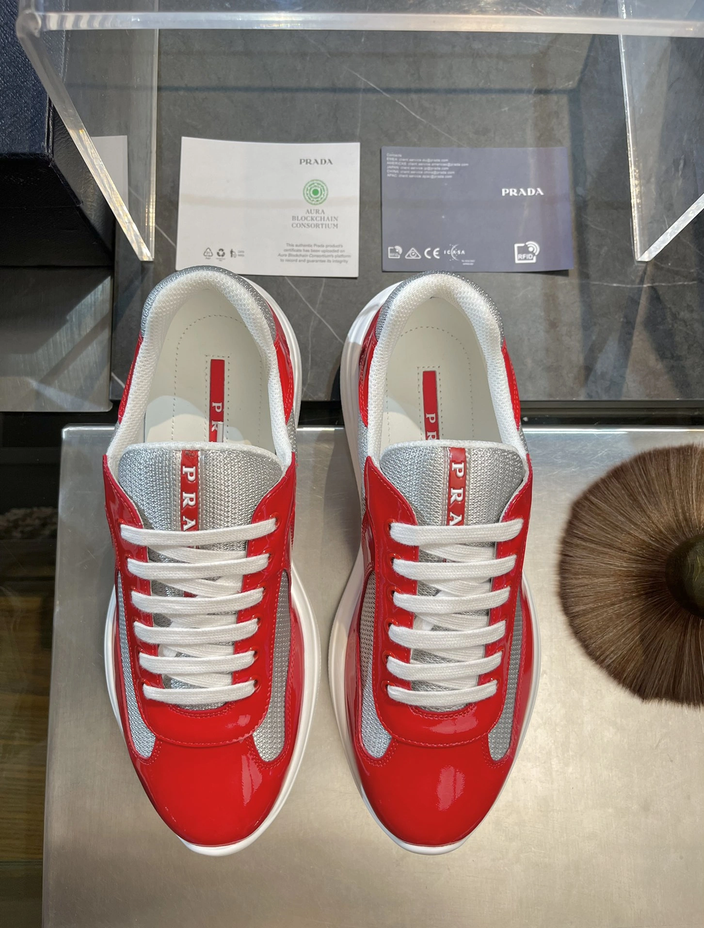 AllSeason P*rada Top Sneaker Low RR 20240815- 6347