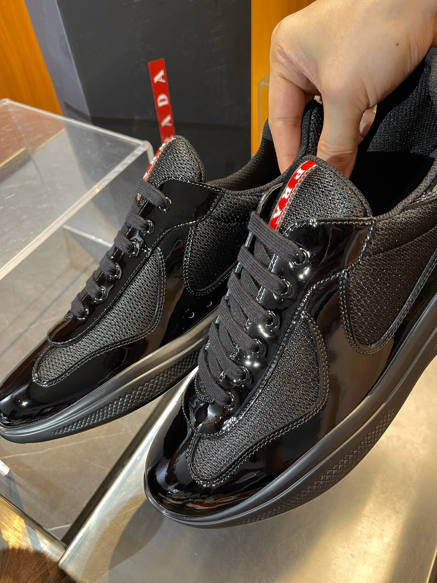 AllSeason P*rada Top Sneaker Low RR 20240815- 6347