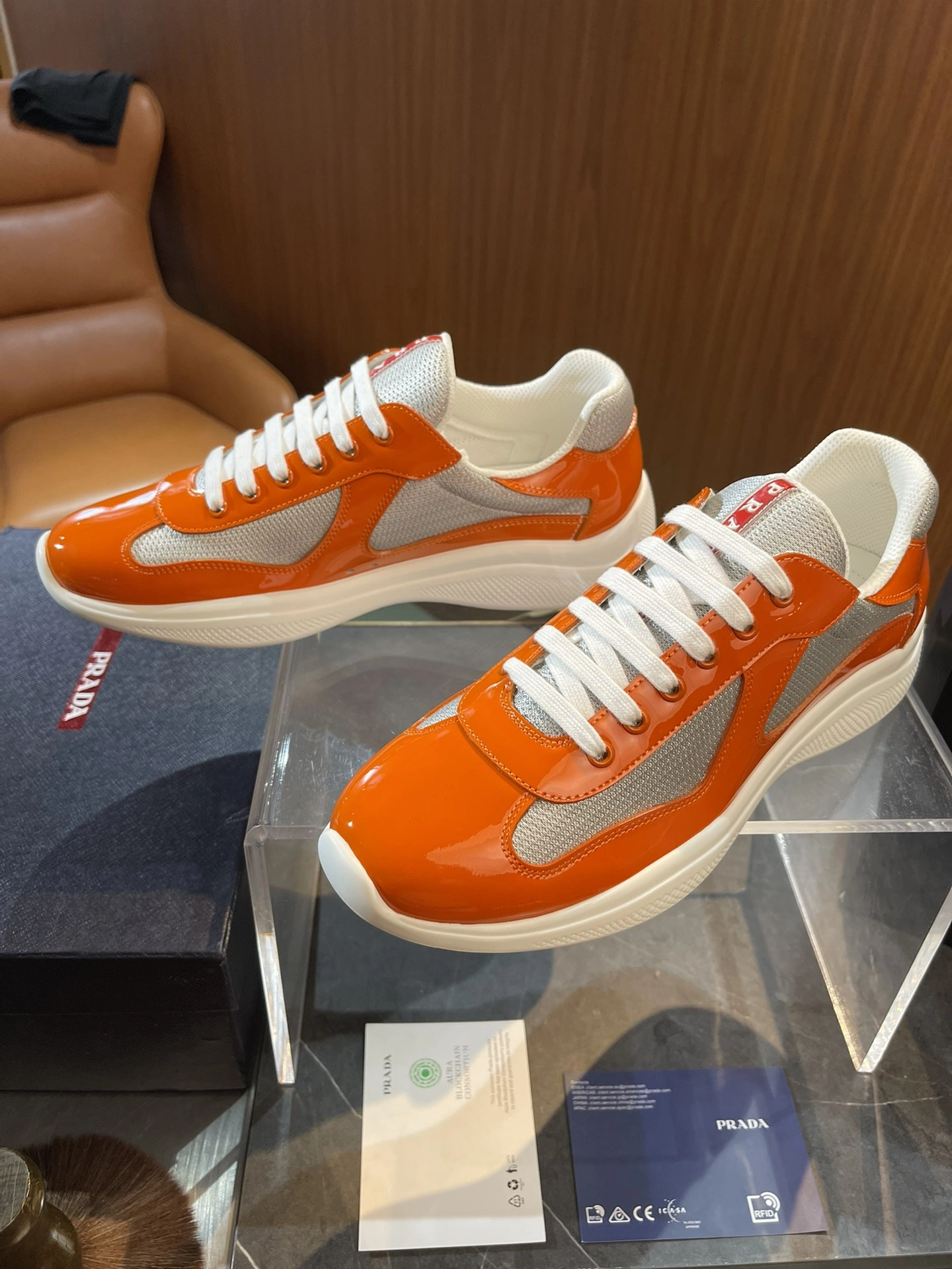 AllSeason P*rada Top Sneaker Low RR 20240815- 6347