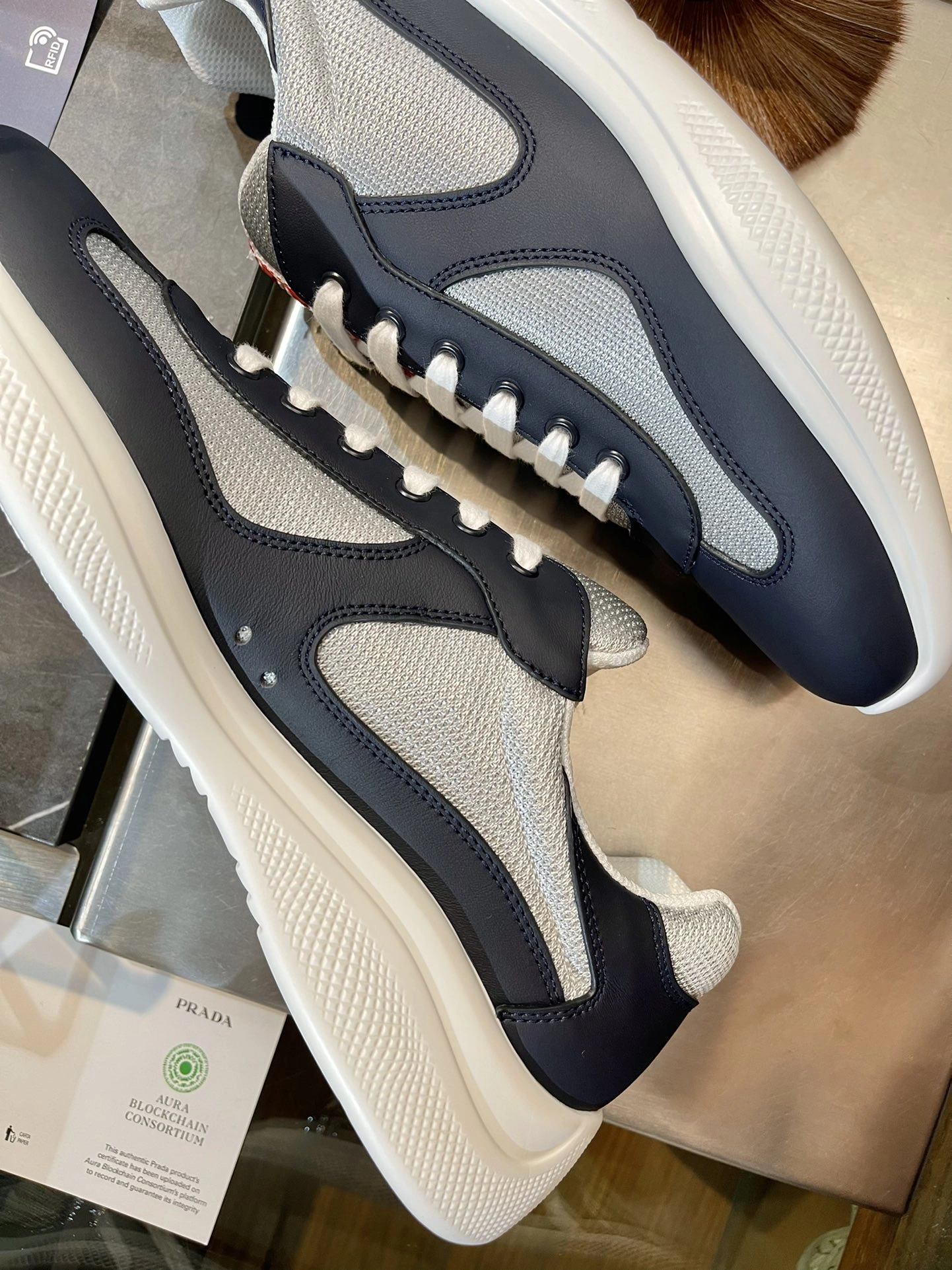 AllSeason P*rada Top Sneaker Low RR 20240815- 6347