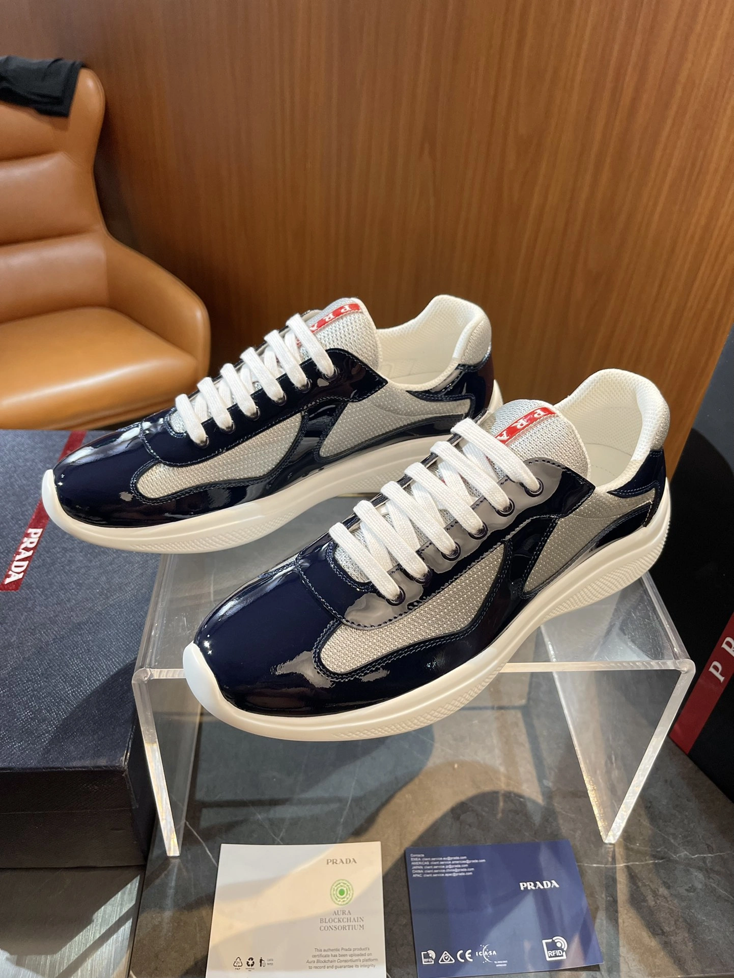 AllSeason P*rada Top Sneaker Low RR 20240815- 6347