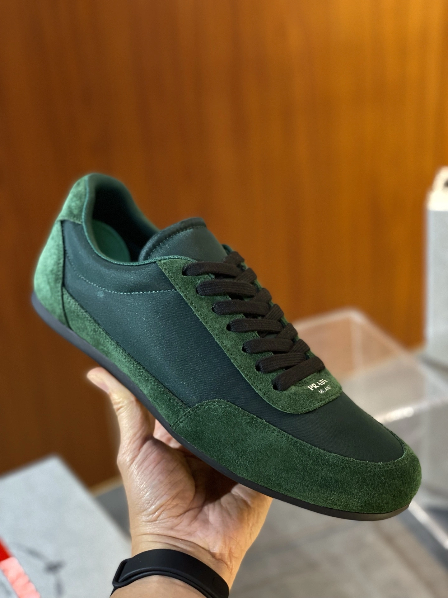 P*rada Top Sneaker Low RR 20250416- WellDesigned 6337