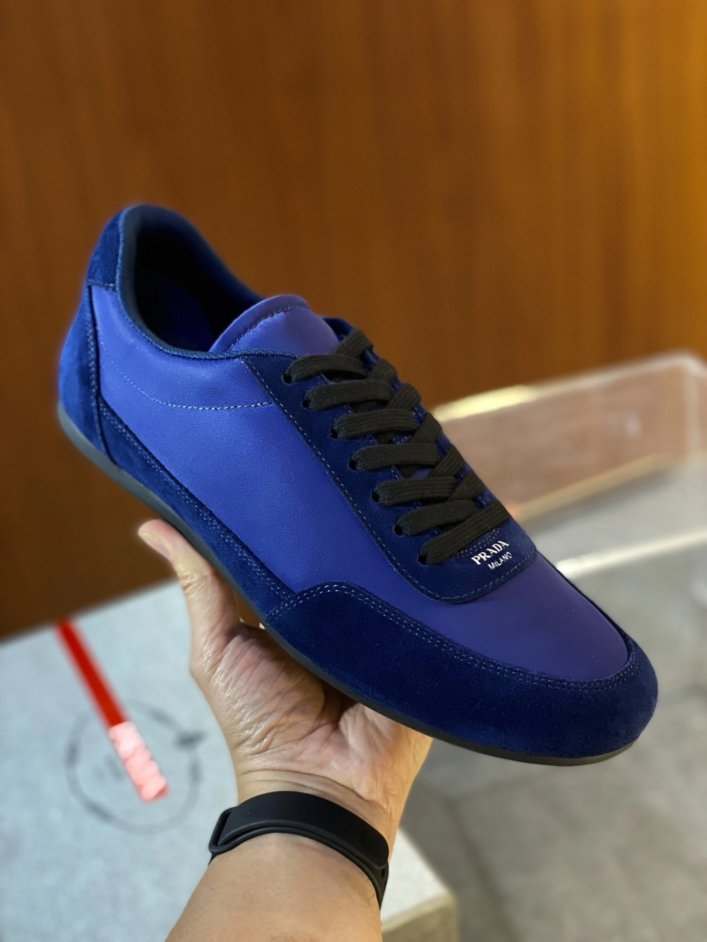 P*rada Top Sneaker Low RR 20250416- WeatherProof 6332