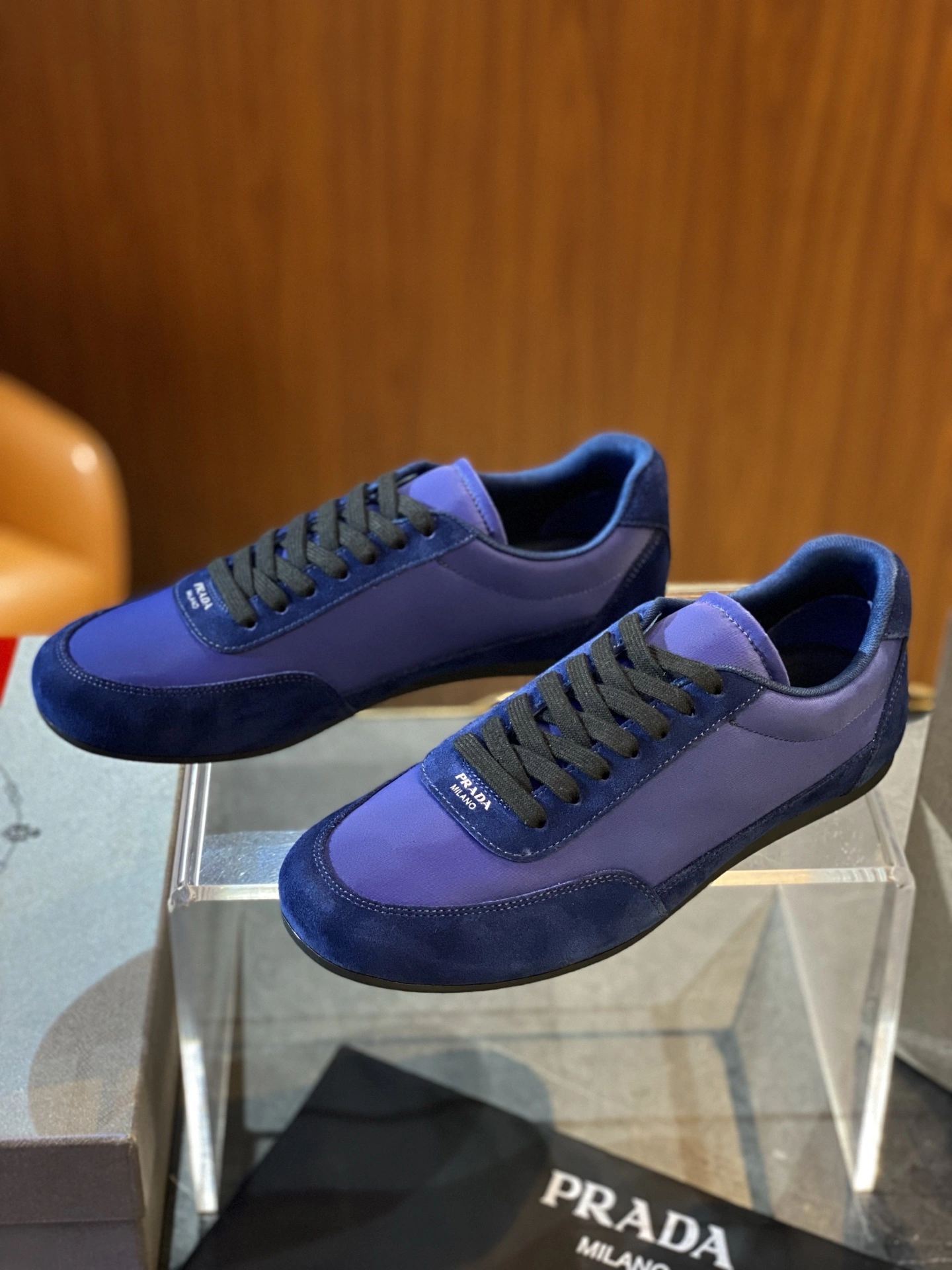 P*rada Top Sneaker Low RR 20250416- WeatherProof 6332