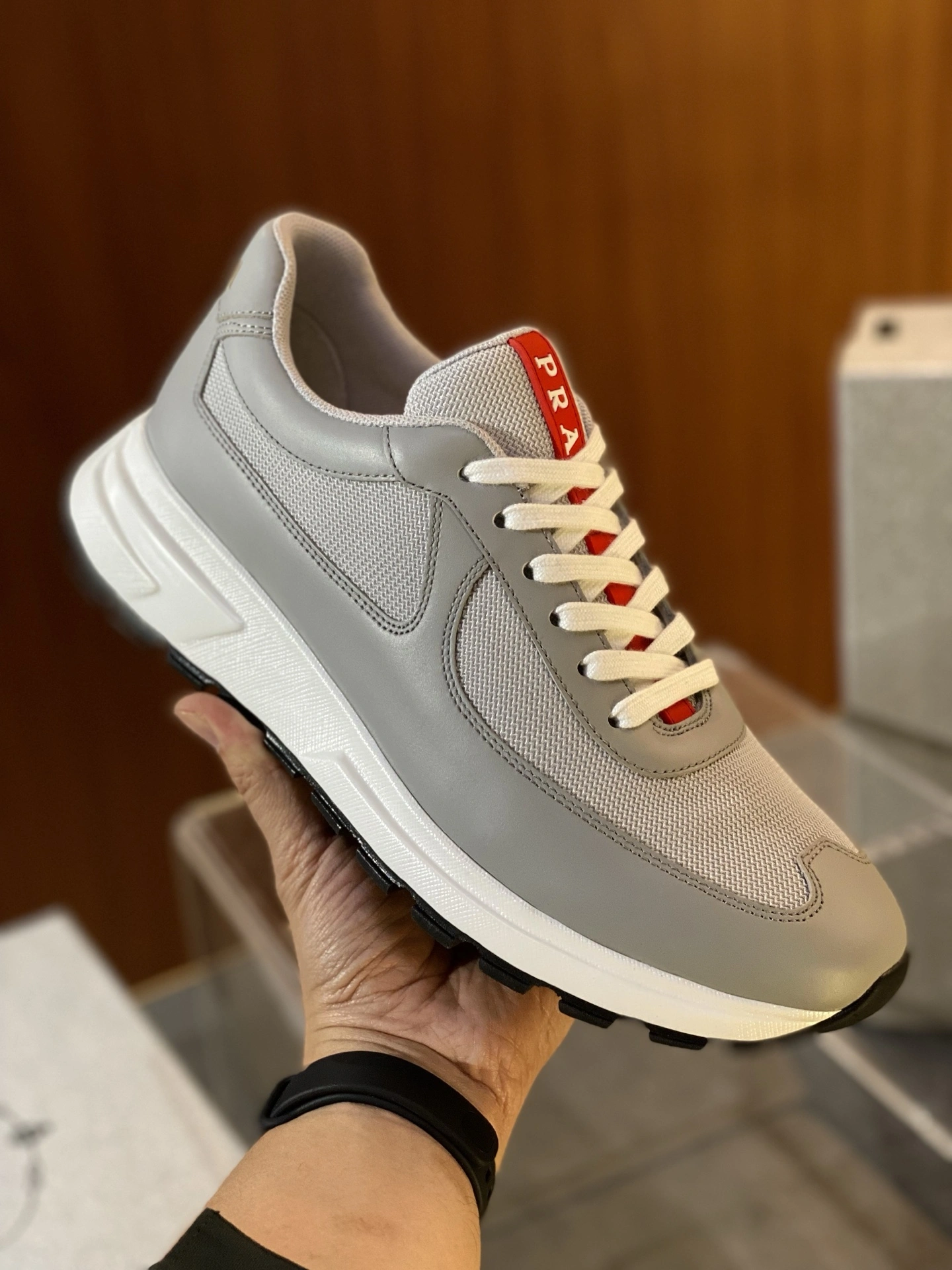 Affordable P*rada Top Sneaker Low RR 20250416- 6329