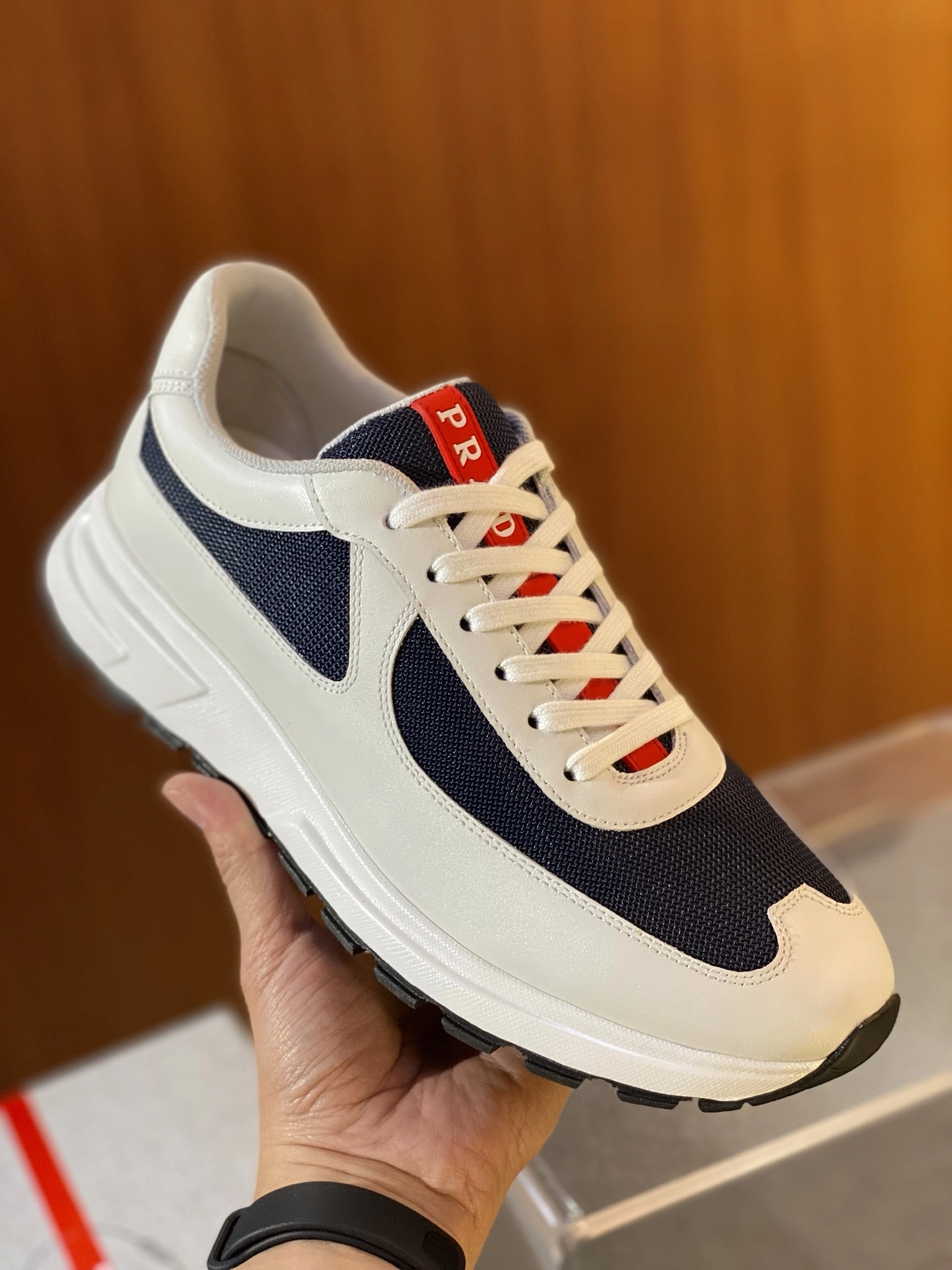 EyeCatching P*rada Top Sneaker Low RR 20250416- 6328