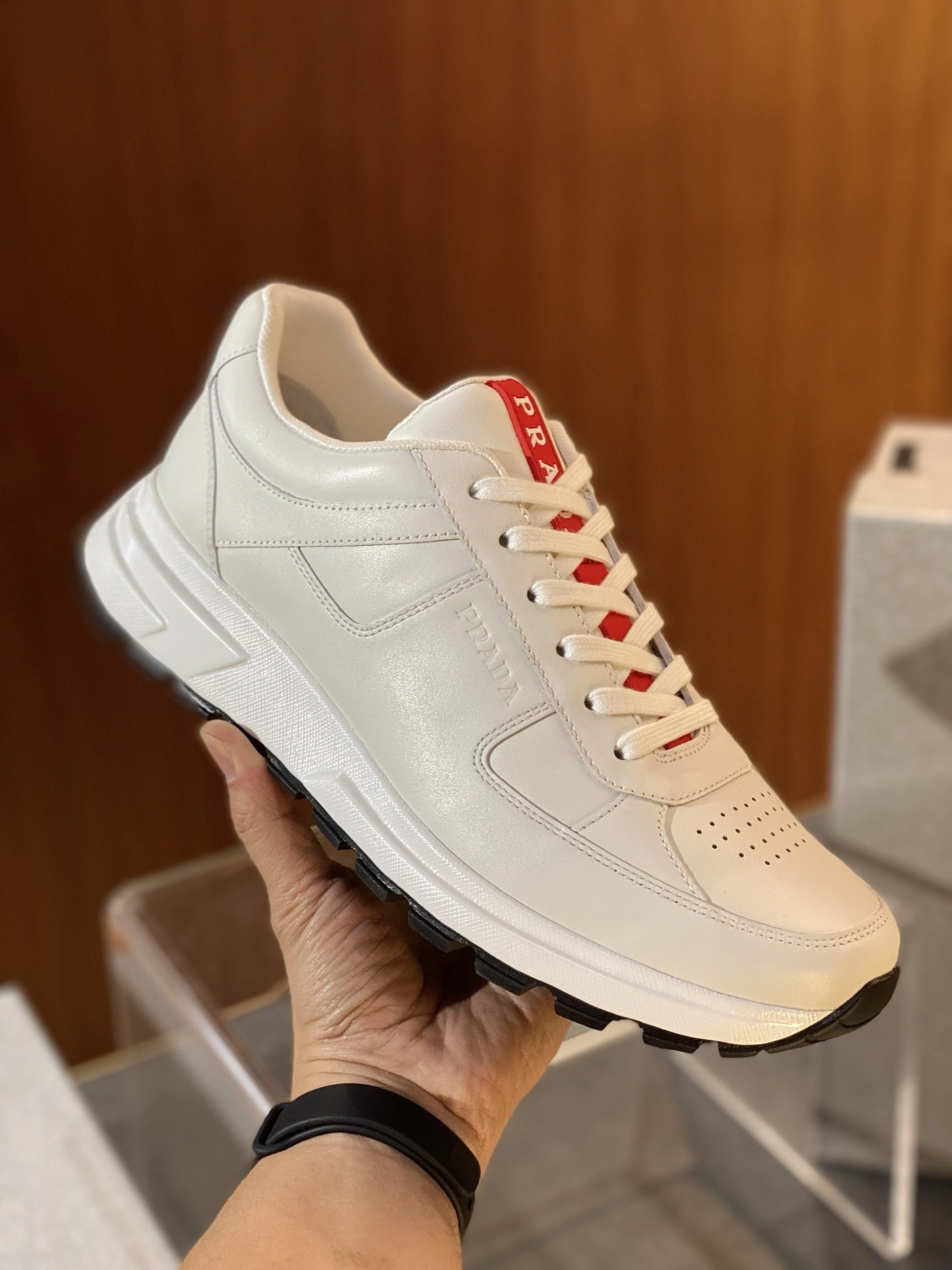 P*rada Top Sneaker Low RR 20250416- ComfortFit 6323