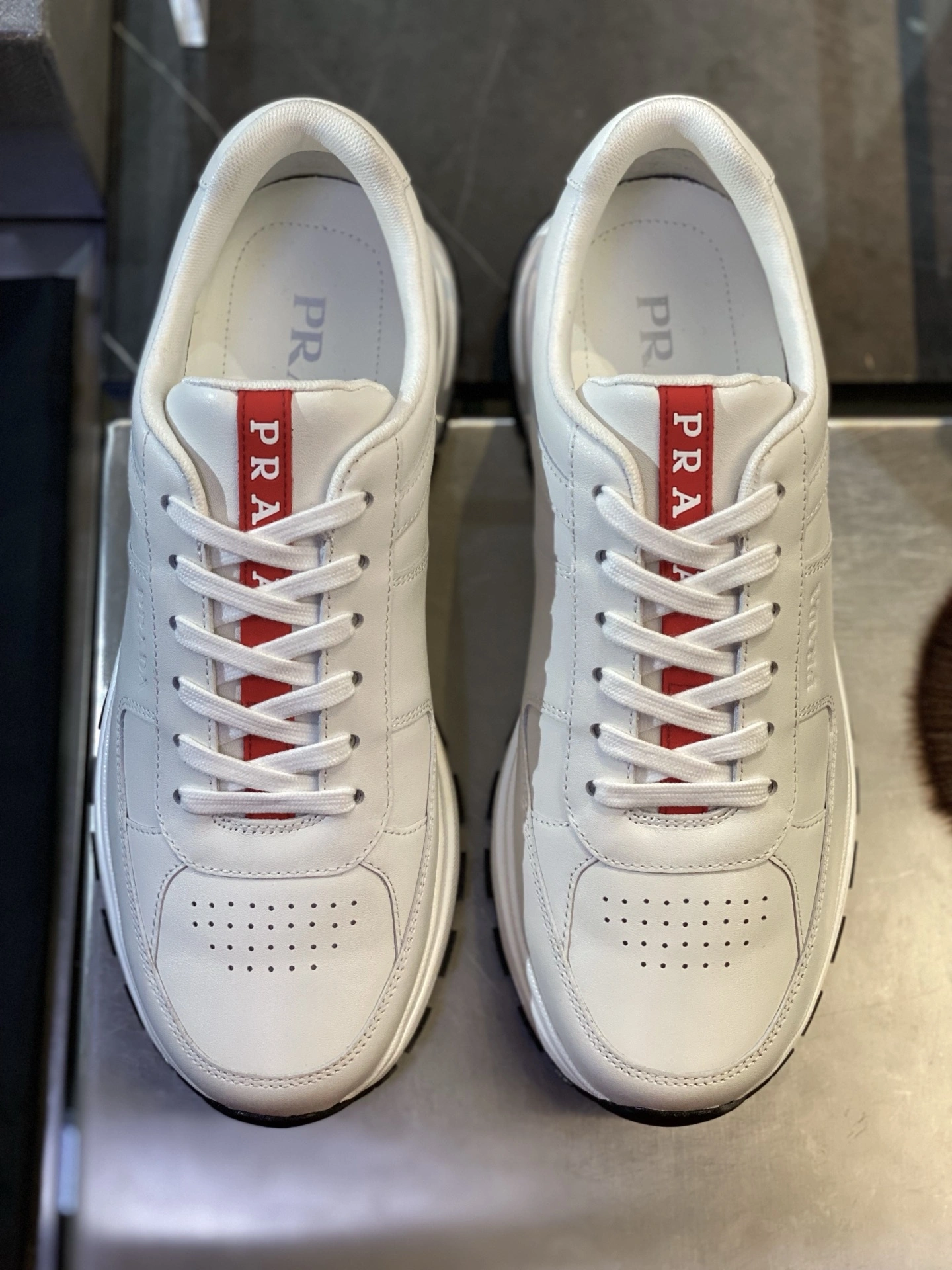 P*rada Top Sneaker Low RR 20250416- ComfortFit 6323