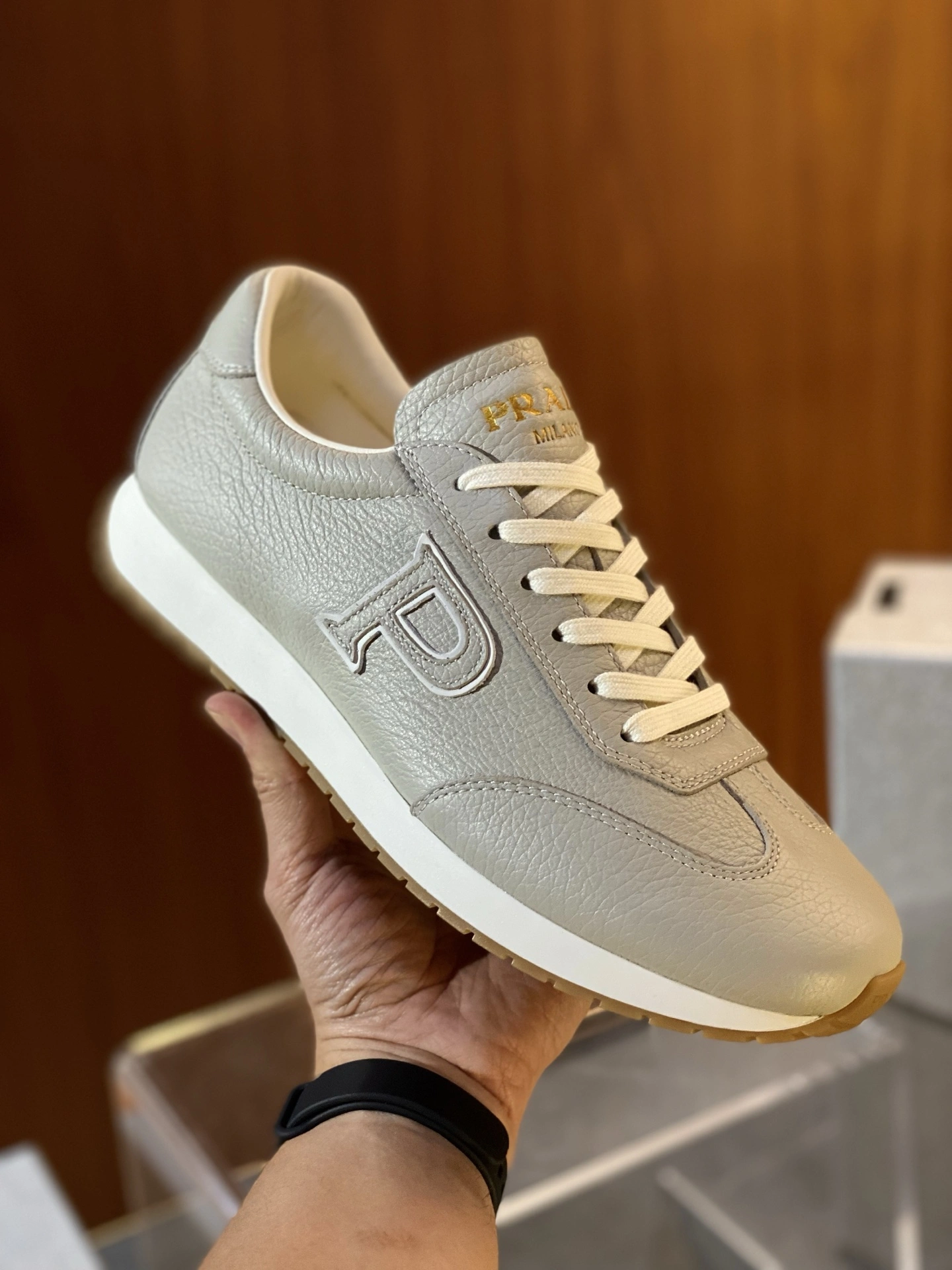 P*rada Top Sneaker Low RR 20250416- Casual 6320
