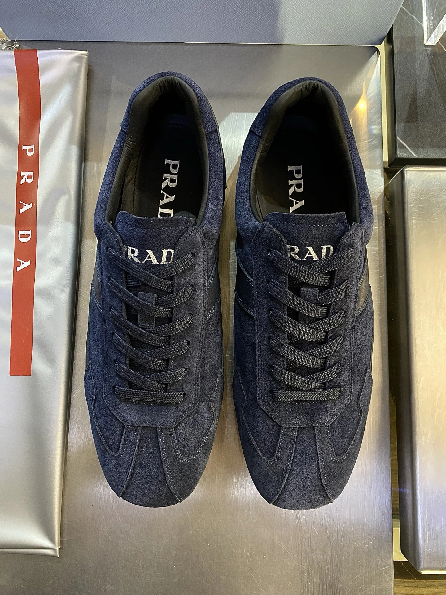 BestValue P*rada Top Sneaker Low RR 20250416- 6315