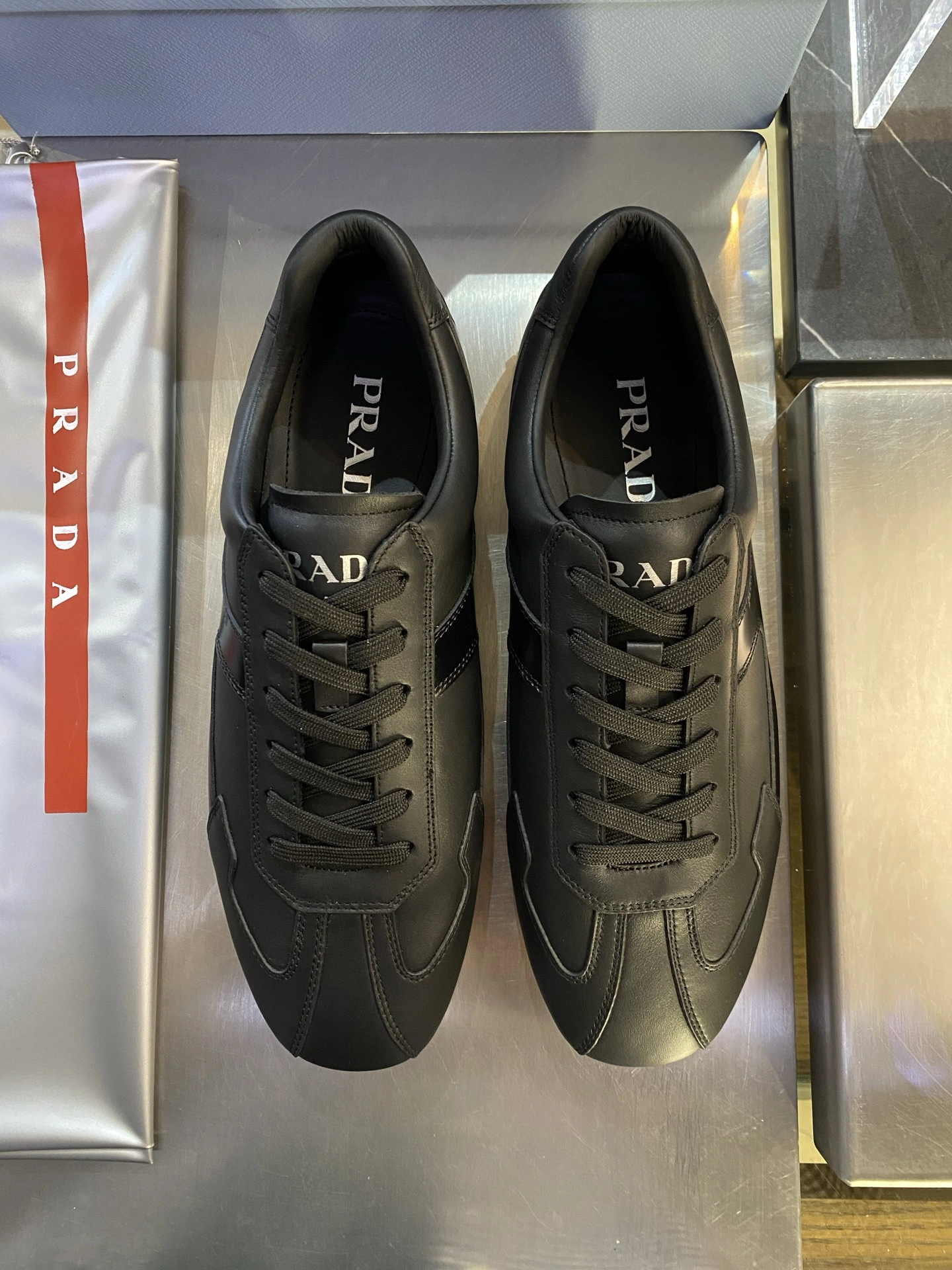 Comfortable P*rada Top Sneaker Low RR 20250416- 6312