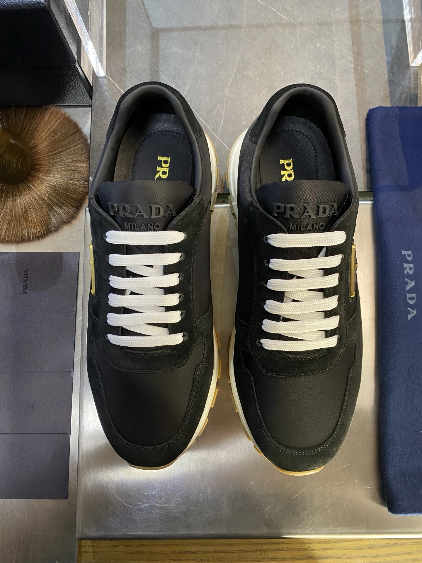 Chic P*rada Top Sneaker Low RR 20250416- 6310