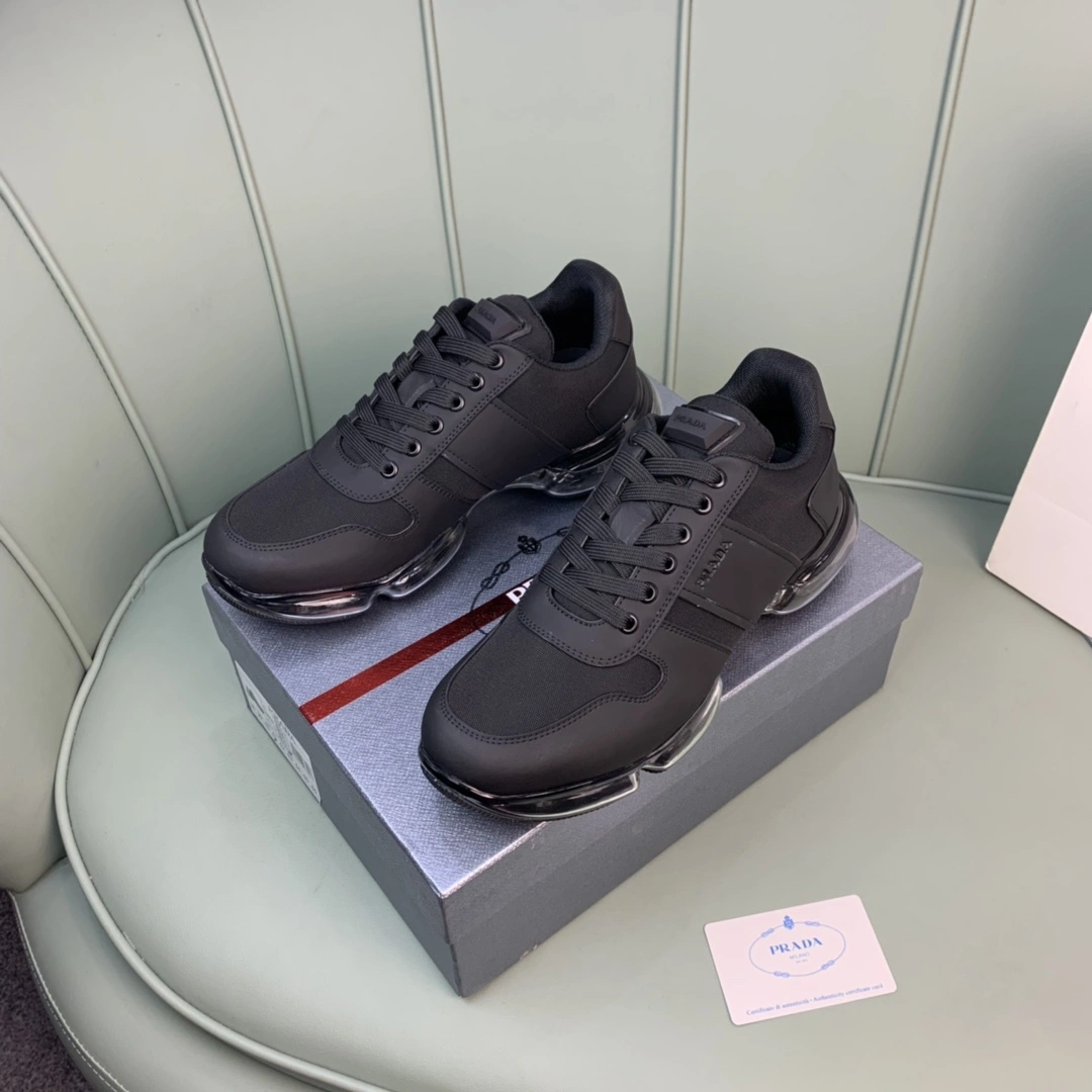 P*rada Top Sneakers Low CL 20230825- Durable 6525