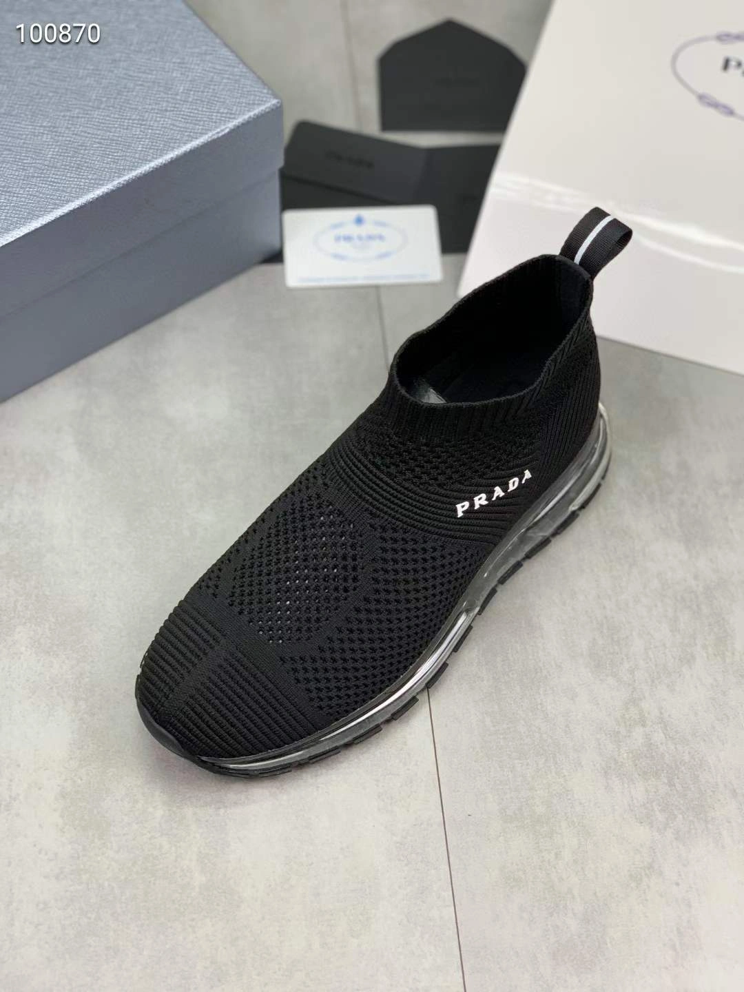 P*rada Top Sneakers Low CL 20230825- FreshLook 6524