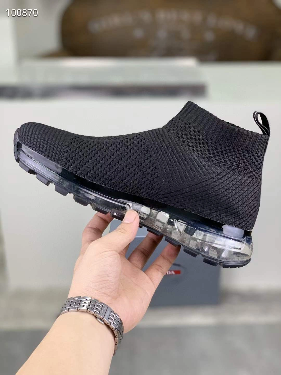 P*rada Top Sneakers Low CL 20230825- FreshLook 6524