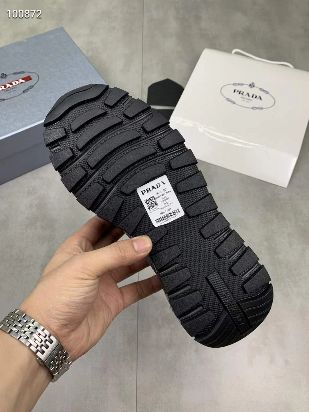 P*rada Top Sneakers Low CL 20230825- FlexibleFit 6522