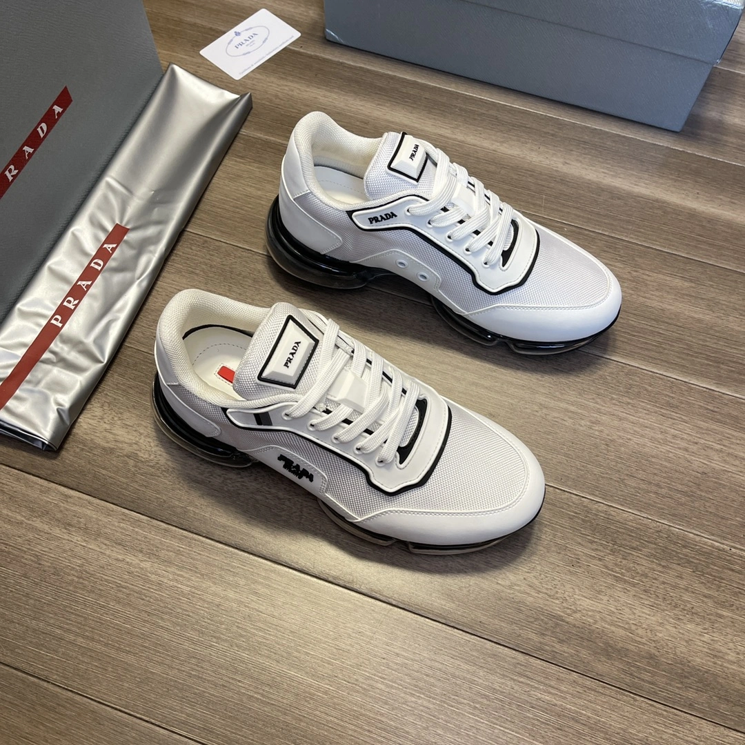 P*rada Top Sneakers Low CL 20230825- WaterResistant 6520
