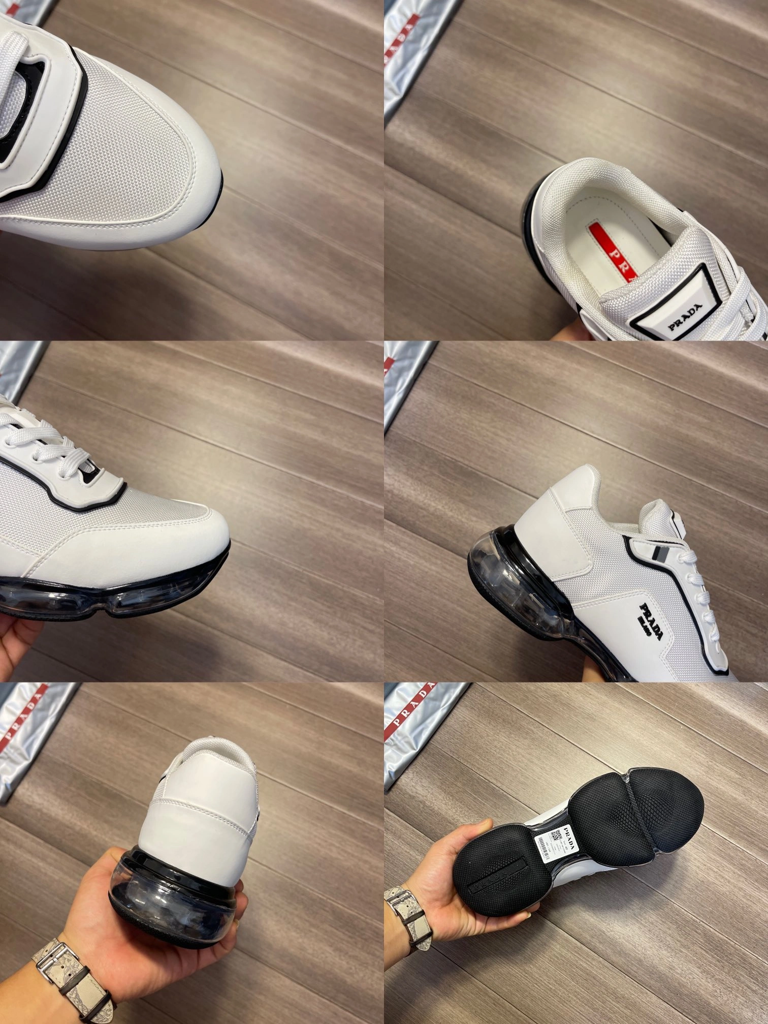 P*rada Top Sneakers Low CL 20230825- WaterResistant 6520