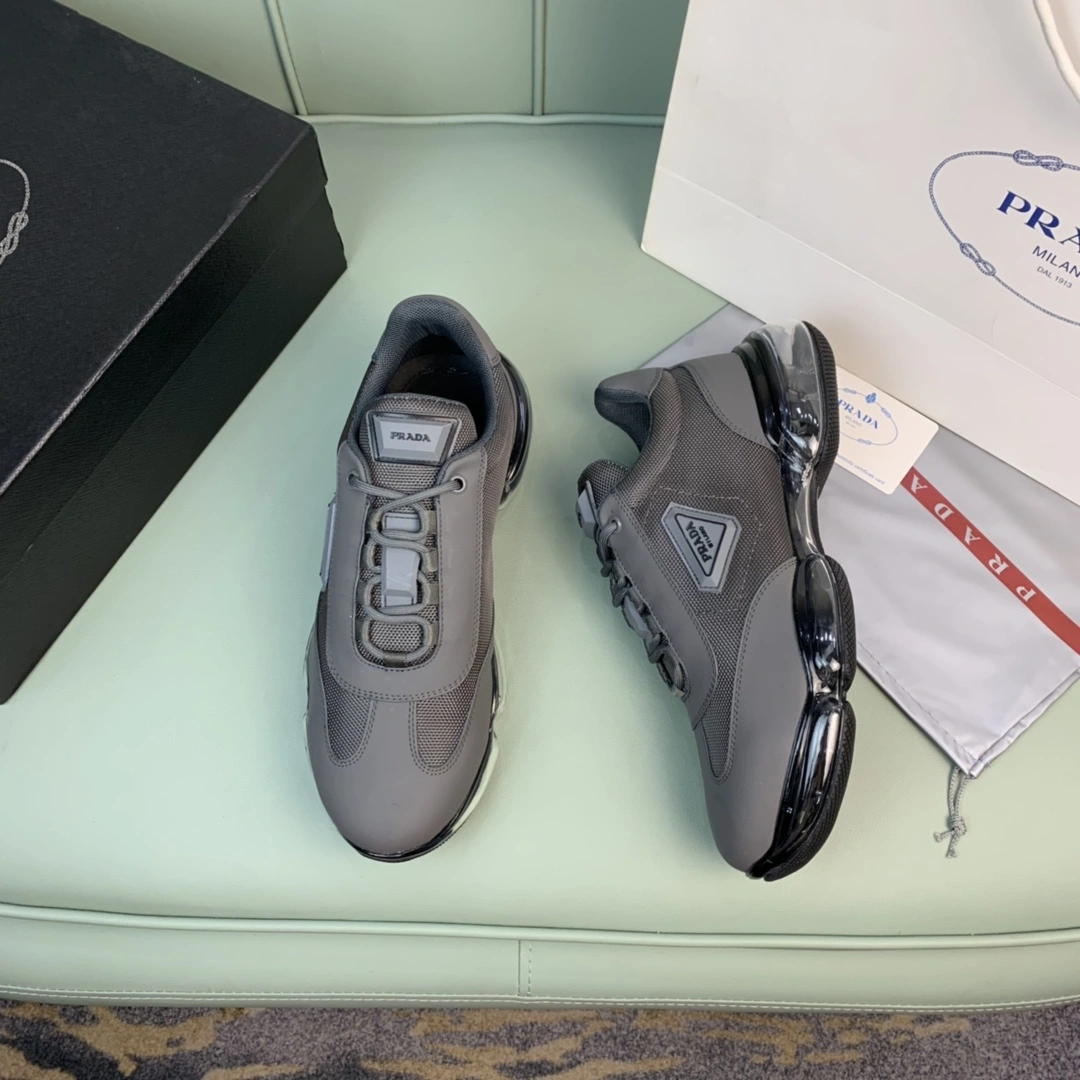 P*rada Top Sneakers Low CL 20230825- Resilient 6518