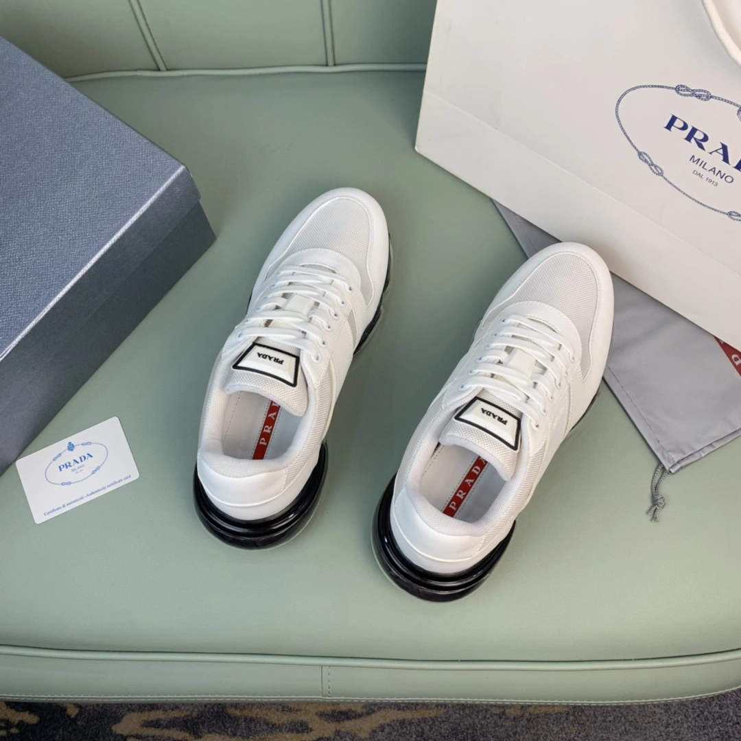 P*rada Top Sneakers Low CL 20230825- SmoothTexture 6517