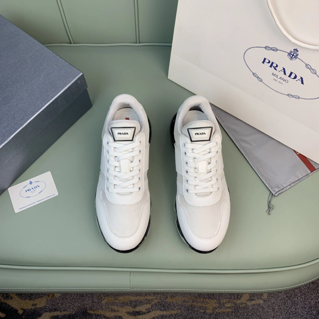 P*rada Top Sneakers Low CL 20230825- SmoothTexture 6517