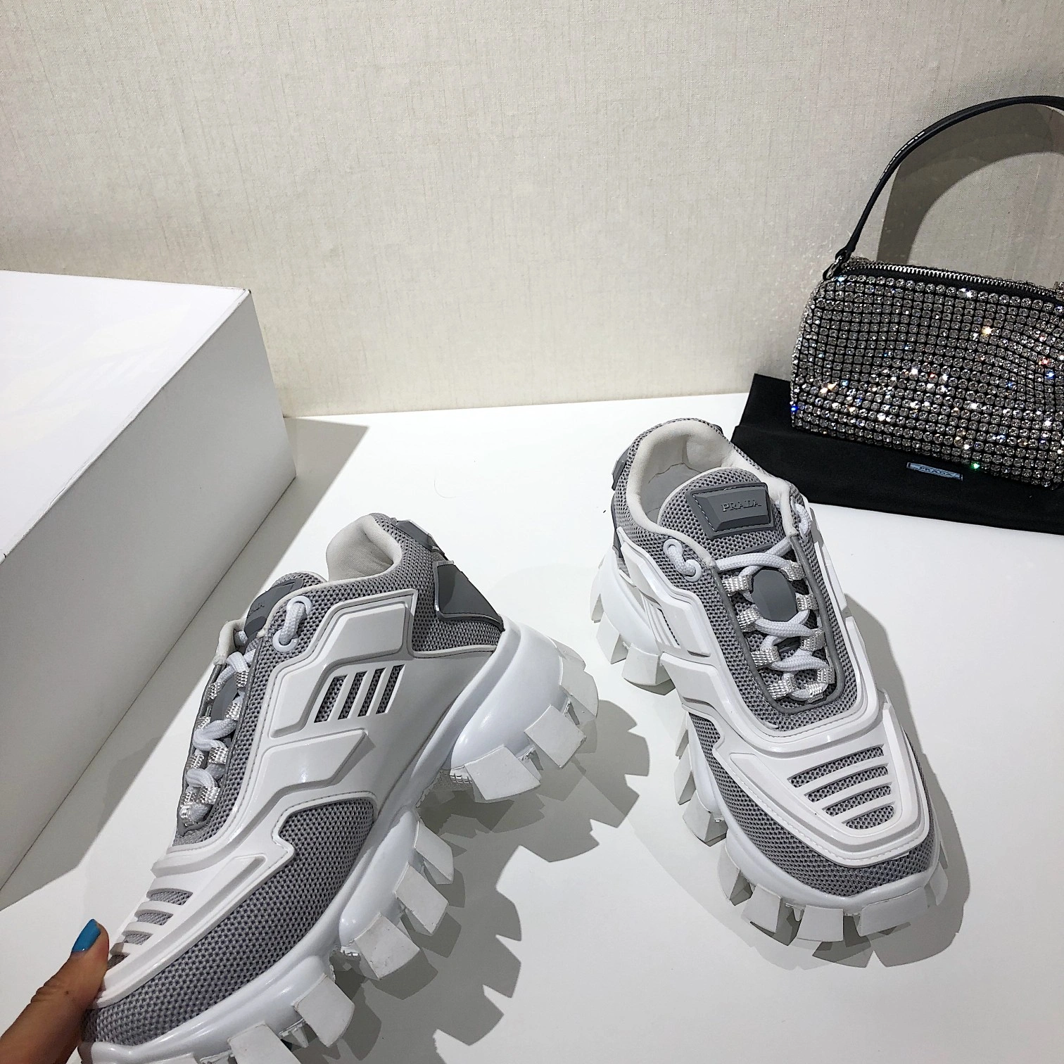 Versatile P*rada Top Sneakers Low CL 20230825- 6512