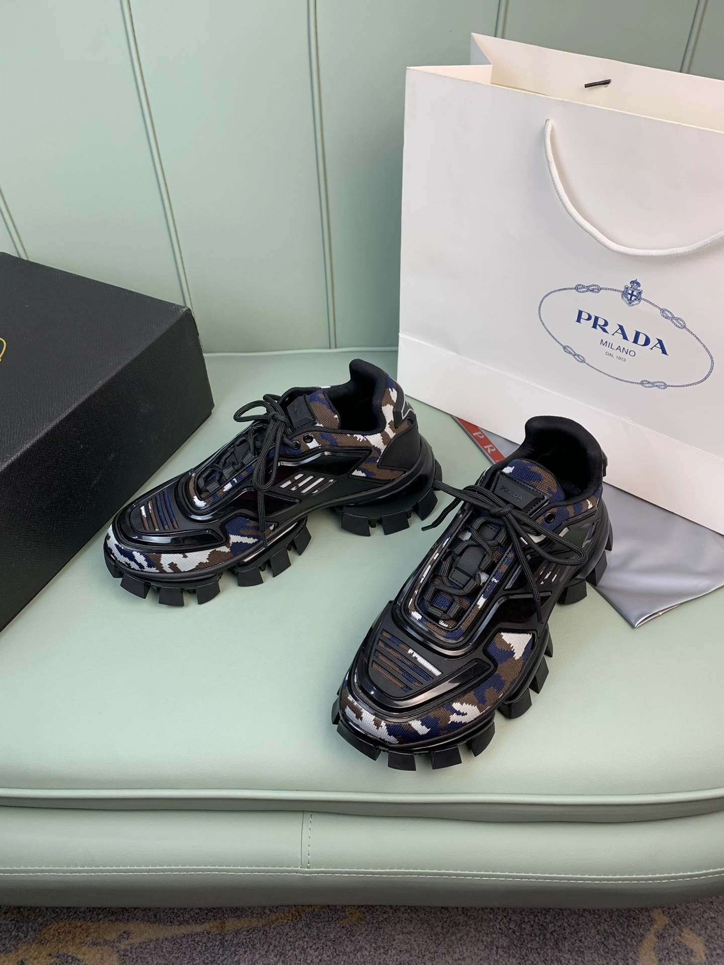 Efficient P*rada Top Sneakers Low CL 20230825- 6510
