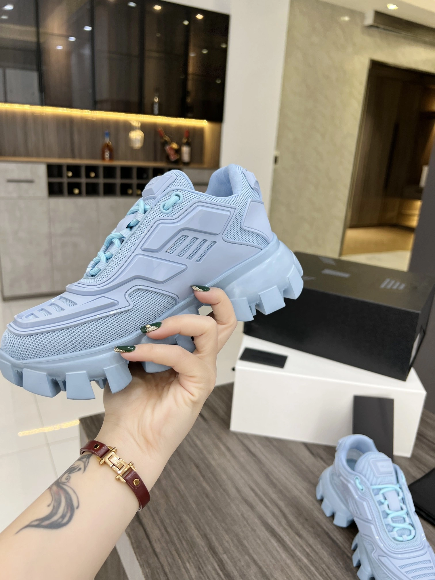 Sophisticated P*rada Top Sneakers Low CL 20230825- 6503