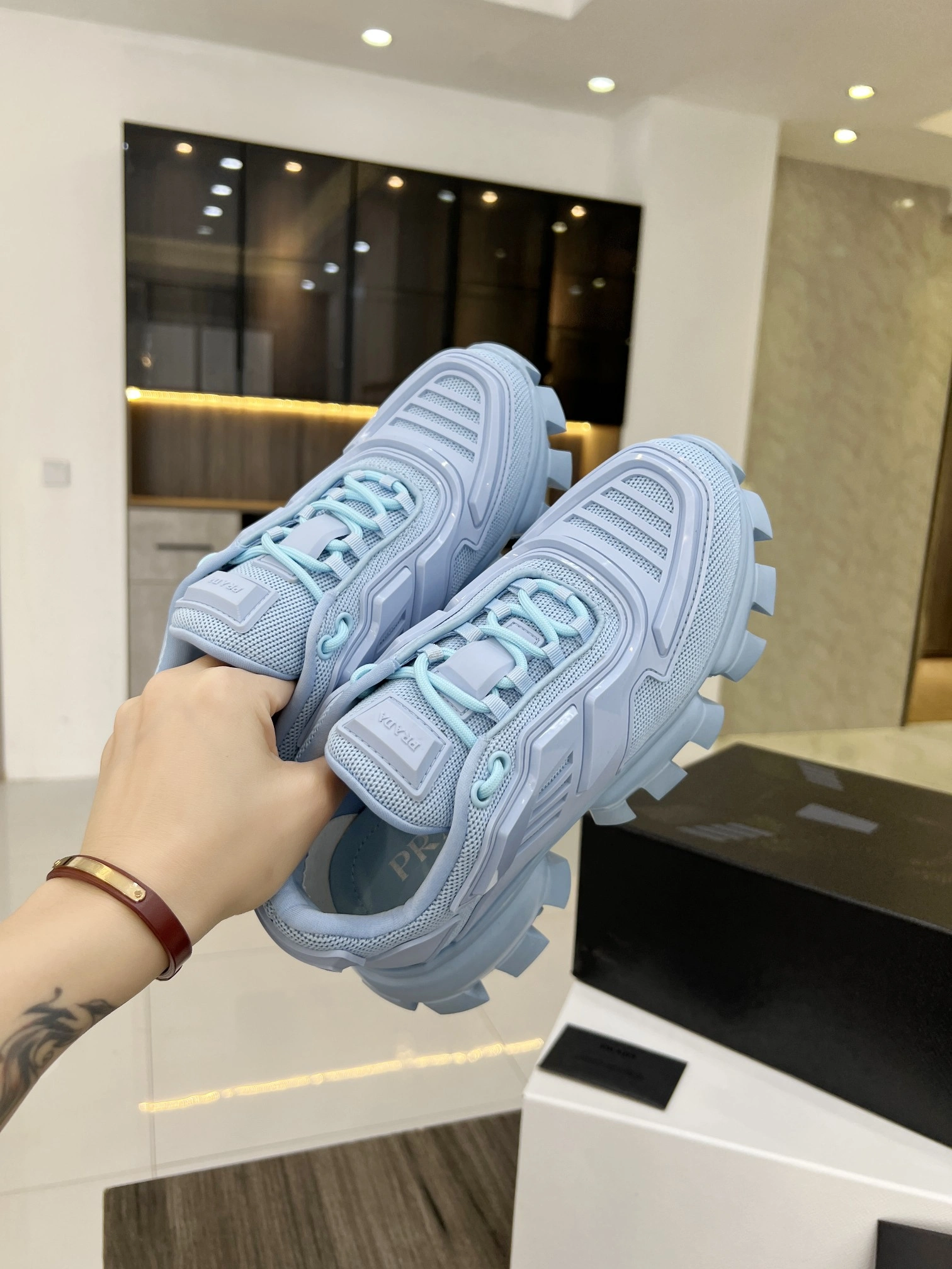 Sophisticated P*rada Top Sneakers Low CL 20230825- 6503