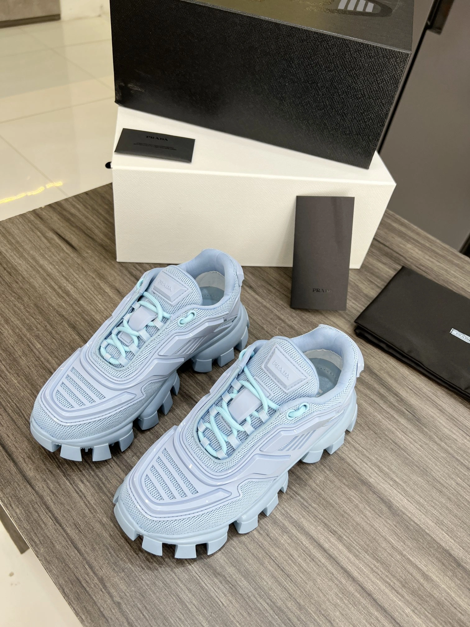 Sophisticated P*rada Top Sneakers Low CL 20230825- 6503