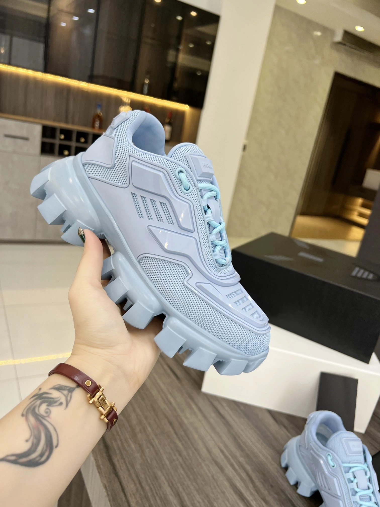 Sophisticated P*rada Top Sneakers Low CL 20230825- 6503